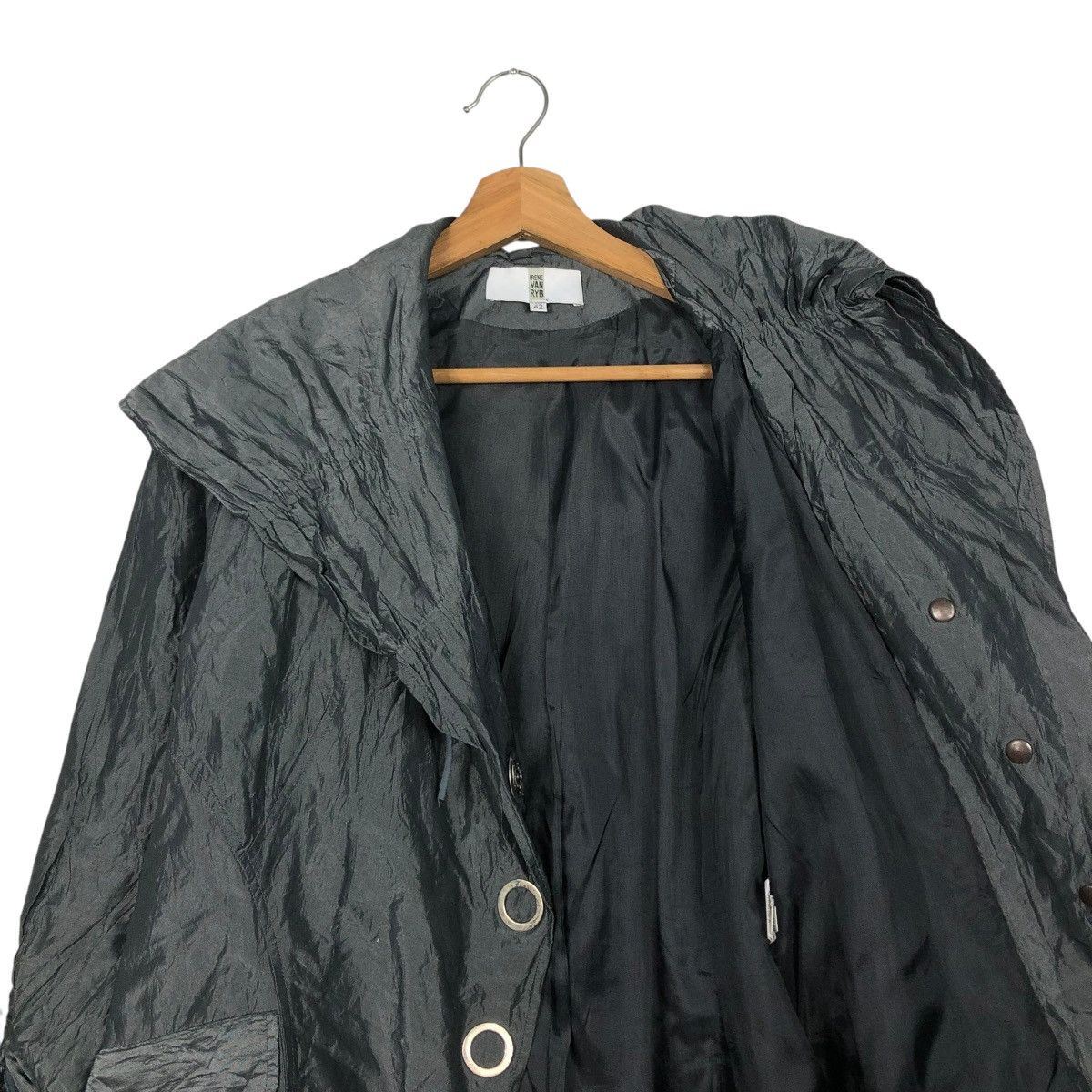 Vintage LIGHT BUTTON JACKET DOUBLE COLLAR IRENE VAN RYB ISSEYMIYAKE Size US M / EU 48-50 / 2 - 14 Thumbnail