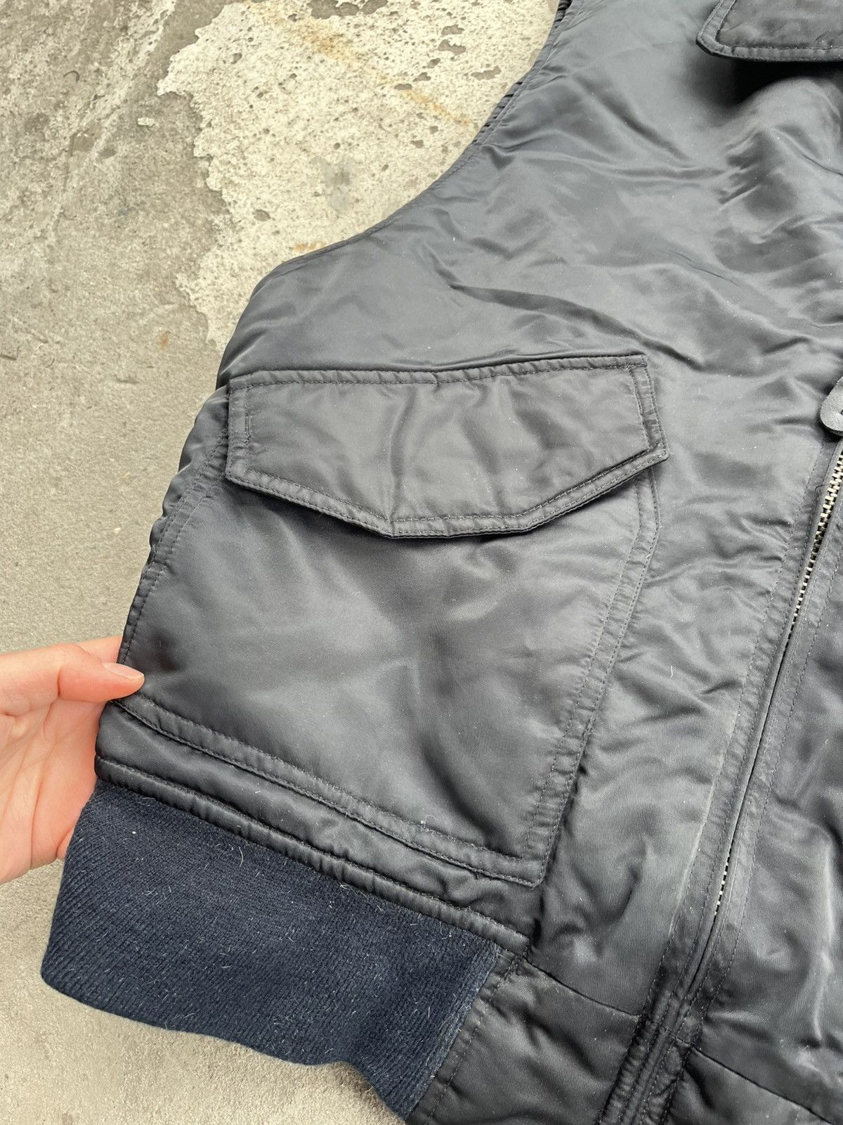 Alpha Industries × Japanese Brand Alpha Industries CWU-36/P Bomber Vest Flyers Cold Jacket Y2K Size US M / EU 48-50 / 2 - 5 Thumbnail
