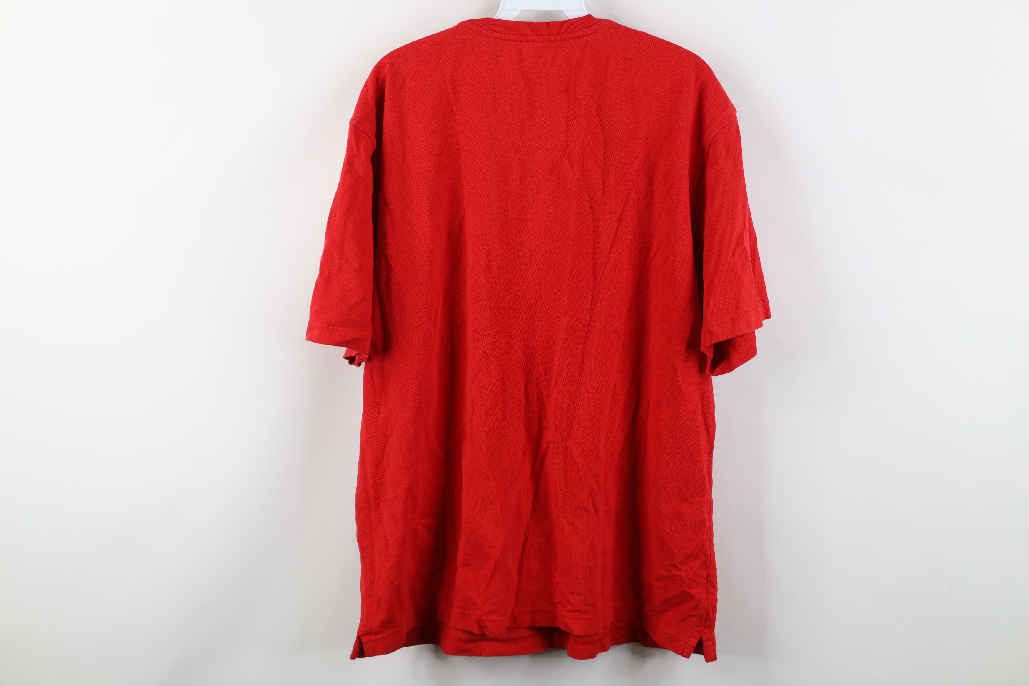Apple Vintage Apple Company Apple Logo Thermal Knit T-Shirt Red Size US XXL / EU 58 / 5 - 8 Thumbnail
