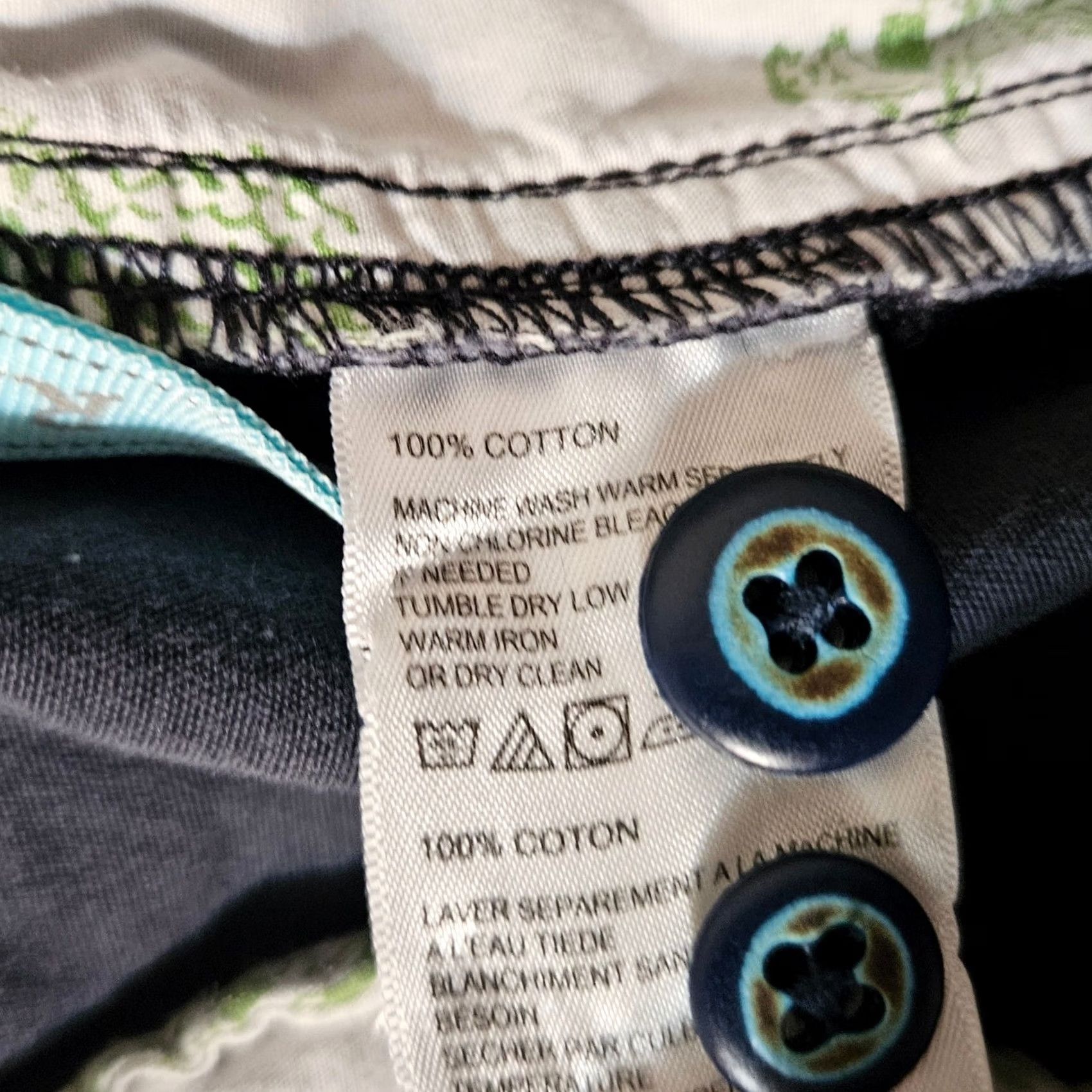 Tommy Bahama Tommy Bahama Shorts Mens Big 2X Blue 2XLB Relax Cargo Elastic Waist Drawstring Cotton Size US 39 - 5 Thumbnail