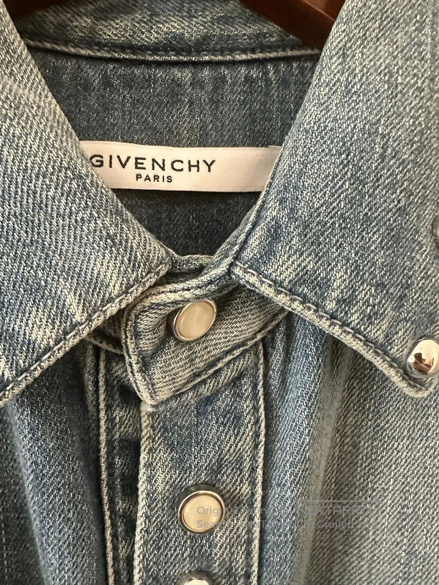 Givenchy Givenchy Studded Denim Jacket. Size US XXS / EU 40 - 3 Thumbnail