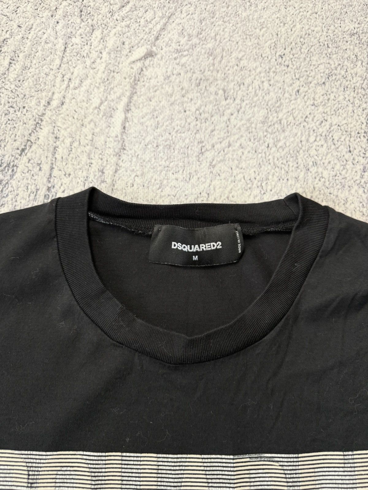 Dsquared2 Mens Dsquared2 T Shirt Luxury Tee Big logo Size US M / EU 48-50 / 2 - 10 Thumbnail