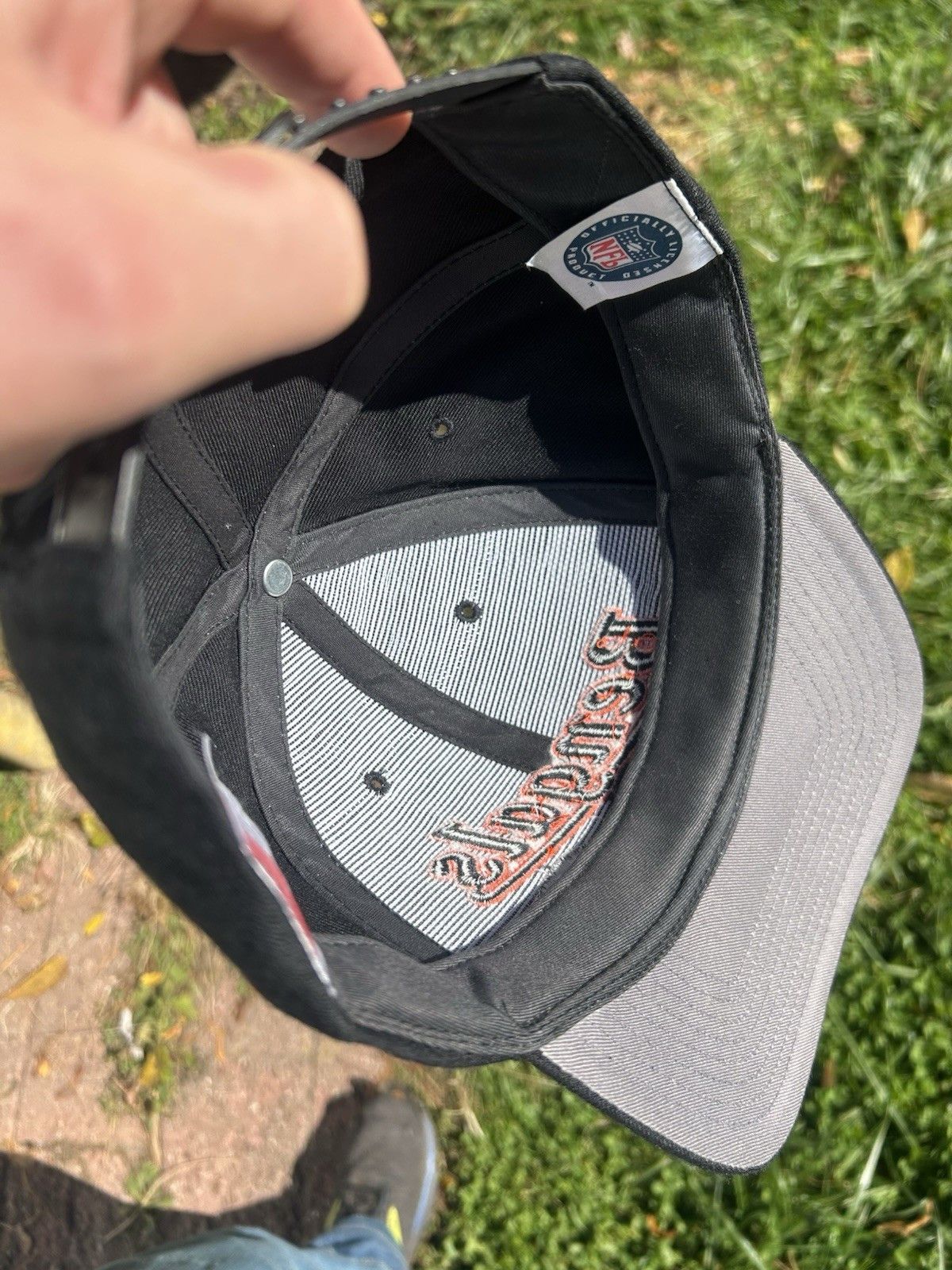 Vintage 90s SnapBack hat Cincinnati bengals NFL football wool blend Size ONE SIZE - 6 Thumbnail