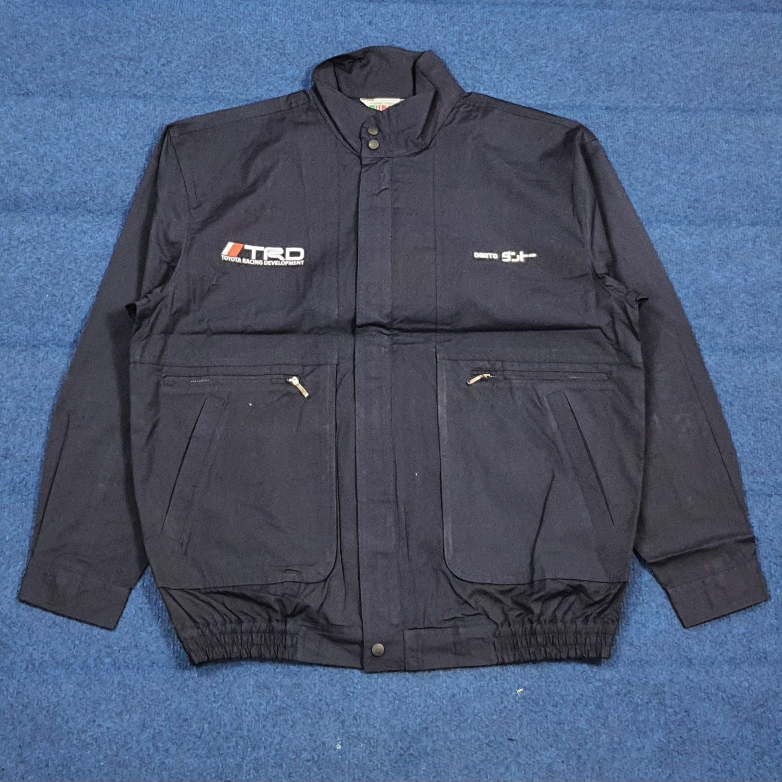 Japanese Brand Vintage TRD Toyota Motorsports Custom Logo Jacket C291N3 Size US L / EU 52-54 / 3 - 3 Thumbnail