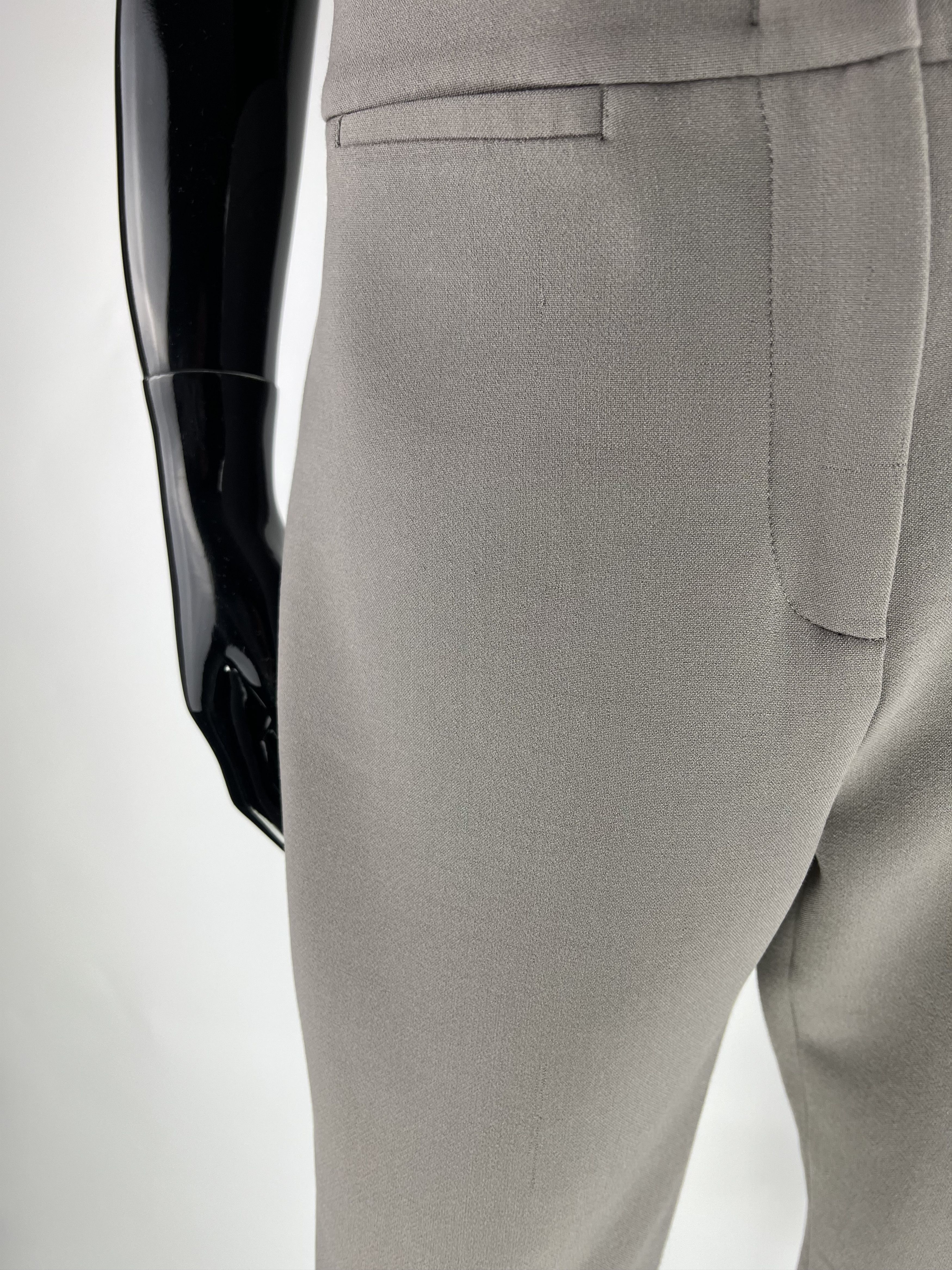 Peserico Peserico Women's Gray Pants Size IT44 Size 30" / US 8 / IT 44 - 4 Thumbnail
