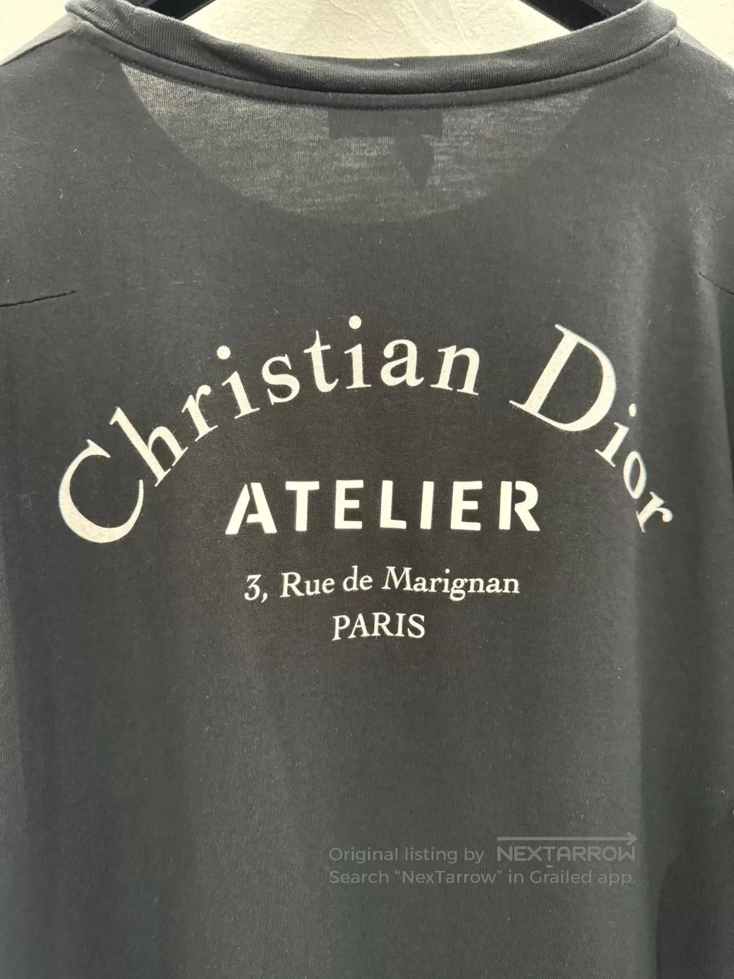 Dior Dior Black Slogan Logo Long. Size XL / US 12-14 / IT 48-50 - 5 Thumbnail
