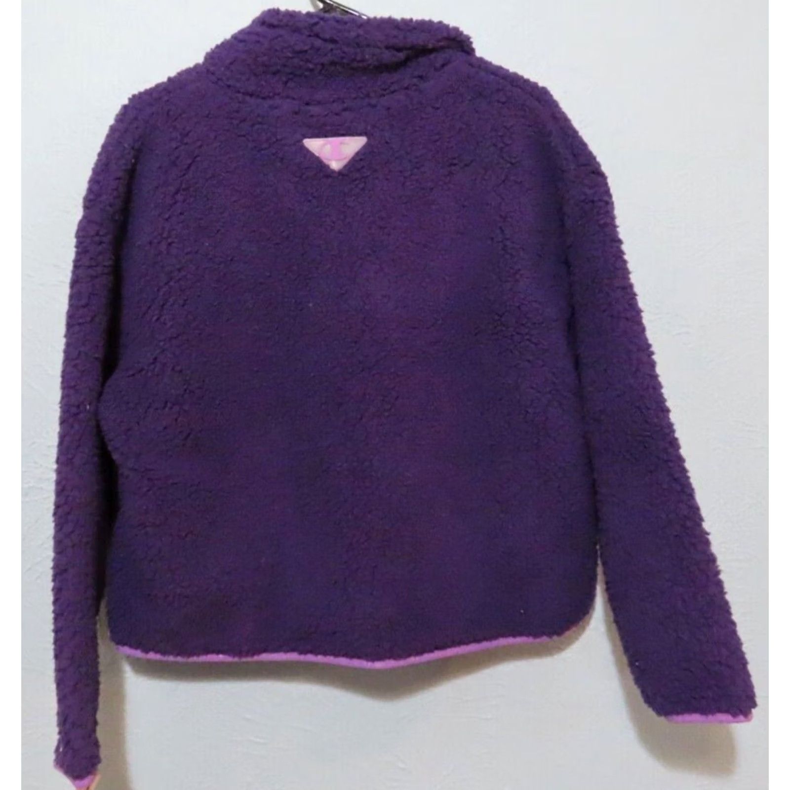 Champion Champion Women’s Jacket Teddy 1/4 Zip Fleece Purple Regular M Long Sleeve Zip Pocket Casual/Party/Cocktail Travel Fall Winter Spring Size M / US 6-8 / IT 42-44 - 6 Thumbnail