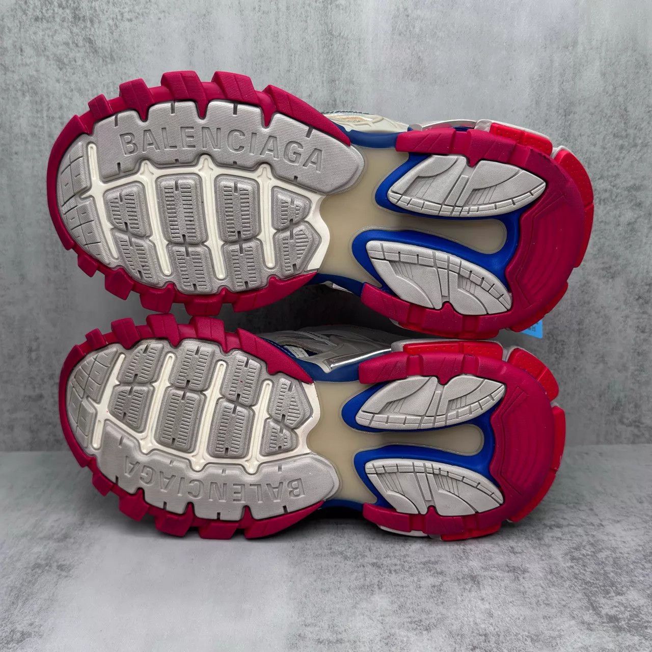 Balenciaga Balenciaga Track Red Blue Gundam 37 98N Original Box & Accs Size US 6.5 / IT 36.5 - 7 Thumbnail