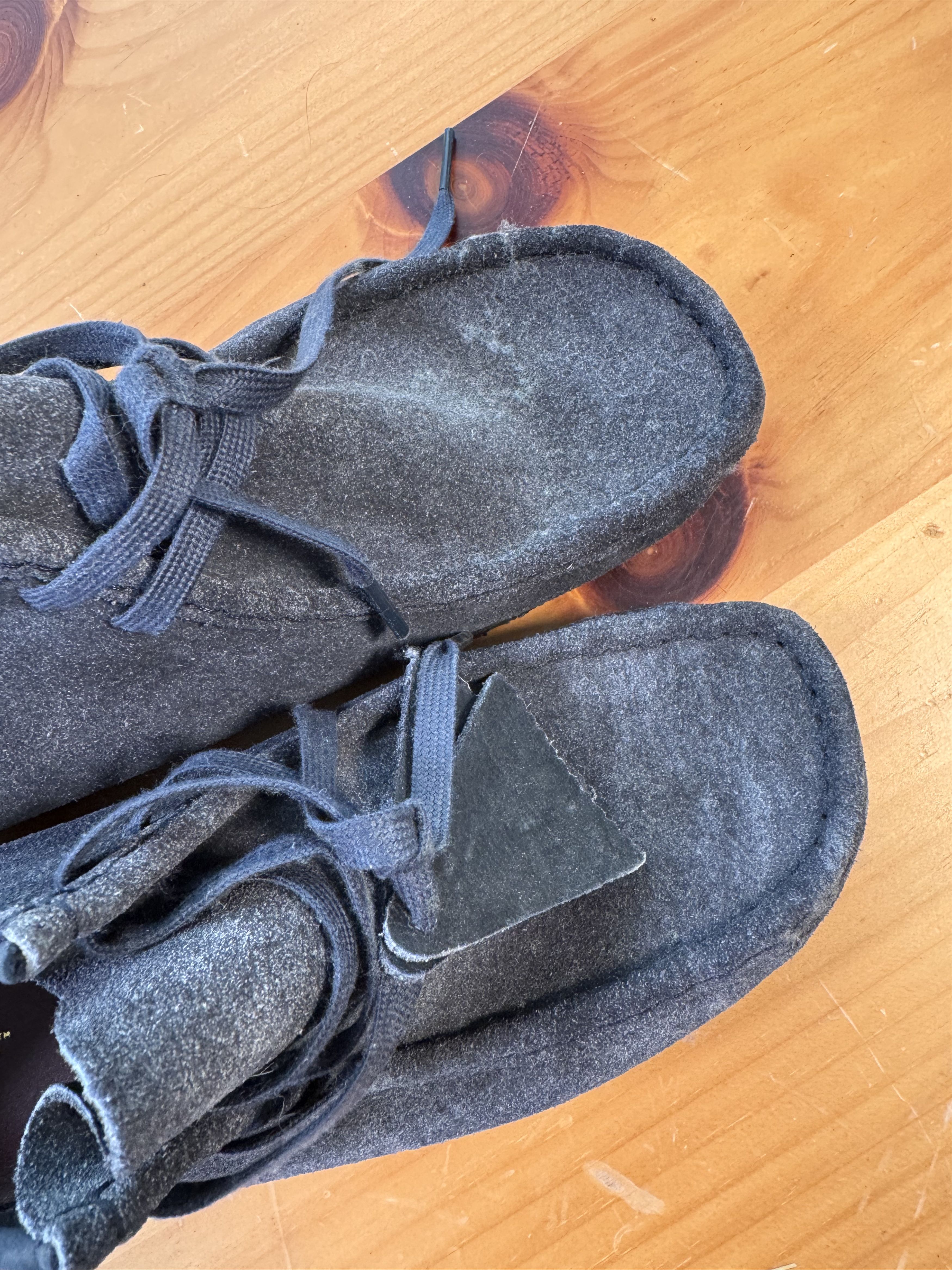 Clarks Clarks wallabees mid navy blue Size US 8 / EU 41 - 4 Thumbnail