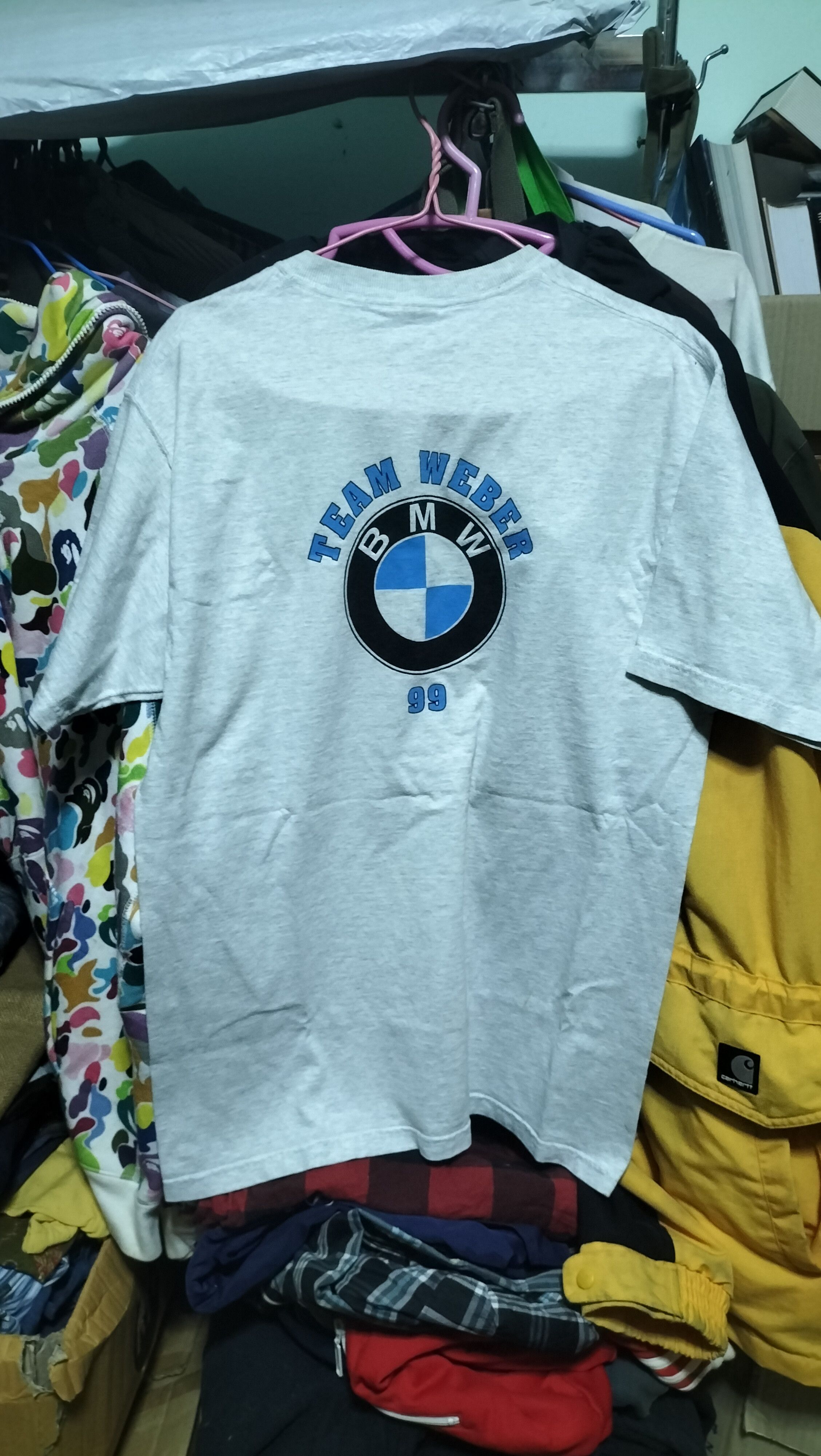 BMW Vintage 99 BMW Weber Team Tshirts Sportswear Size US M / EU 48-50 / 2 - 1 Thumbnail