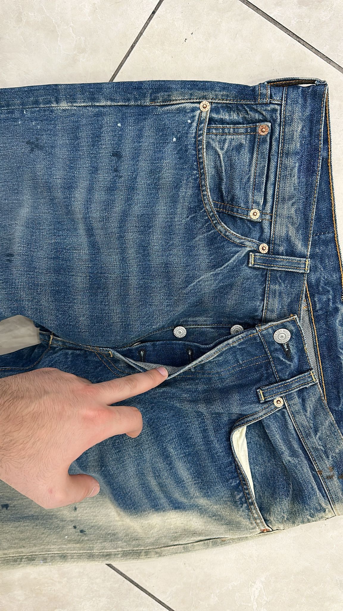 Levi's Vintage Clothing LVC Levi's Vintage Clothing 1978 501XX BigE Selvedge Jeans Size US 32 / EU 48 - 6 Thumbnail