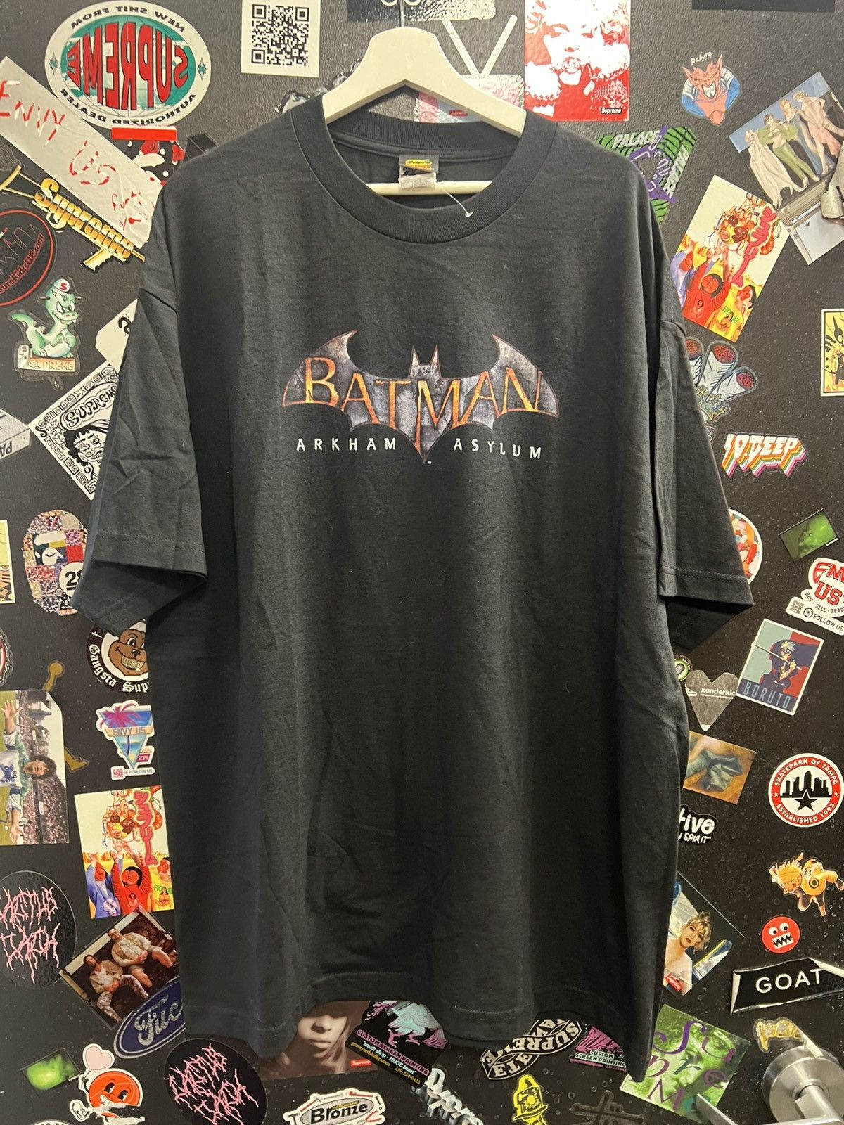 Vintage Vintage Batman Arkham Asylum Video Game Promo Size US XXL / EU 58 / 5 - 1 Thumbnail
