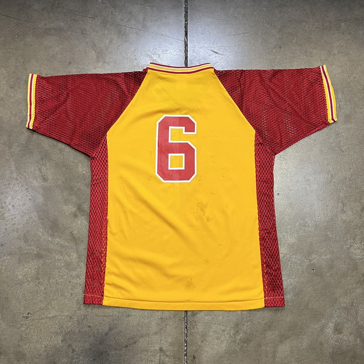 Vintage Vintage 80s Storm Mesh Baseball Athletic Jersey Made in USA Size US L / EU 52-54 / 3 - 5 Thumbnail