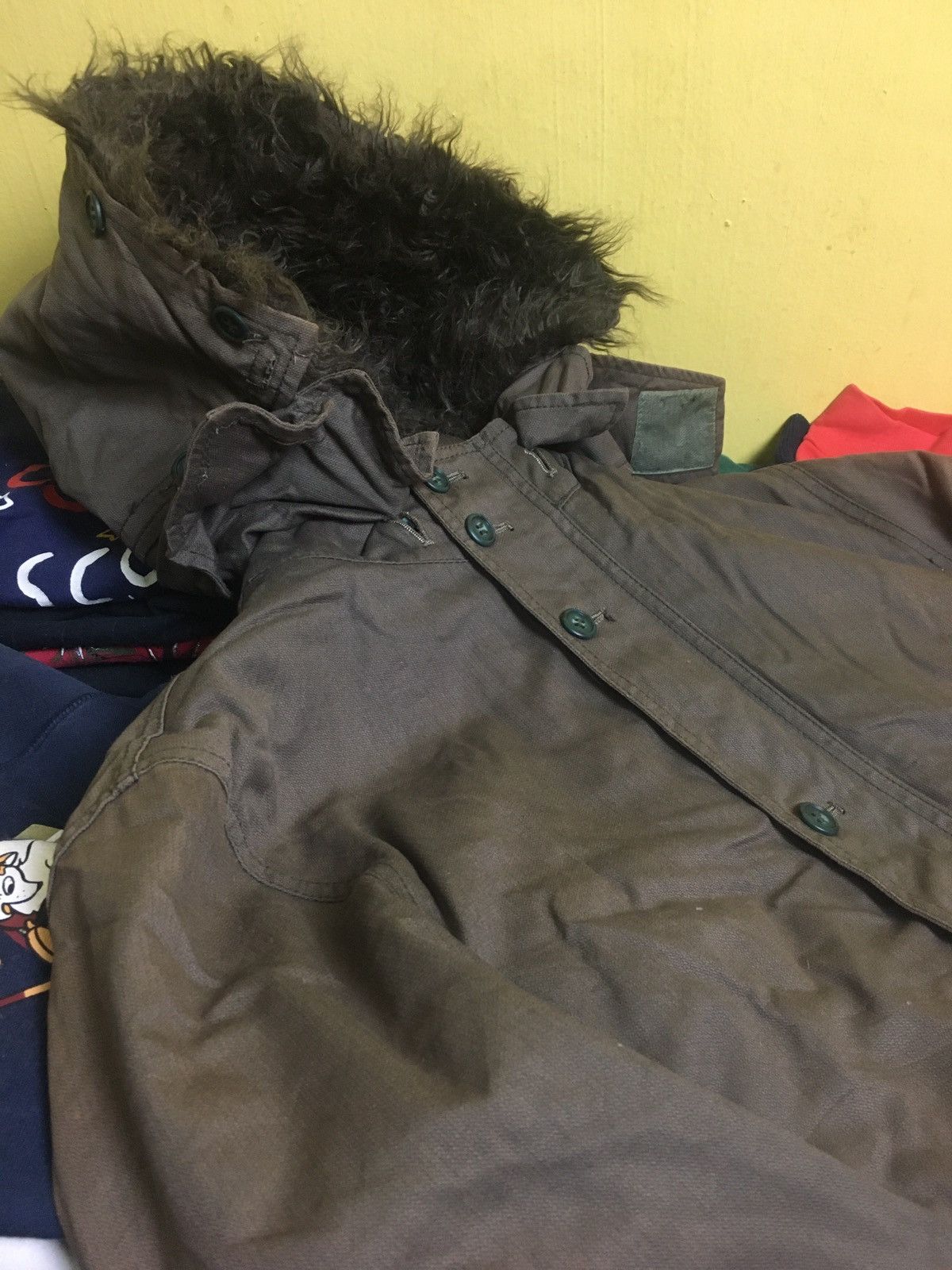 Japanese Brand × PPFM PPFM Heavy Jacket With Fur Hooded Size US M / EU 48-50 / 2 - 21 Thumbnail