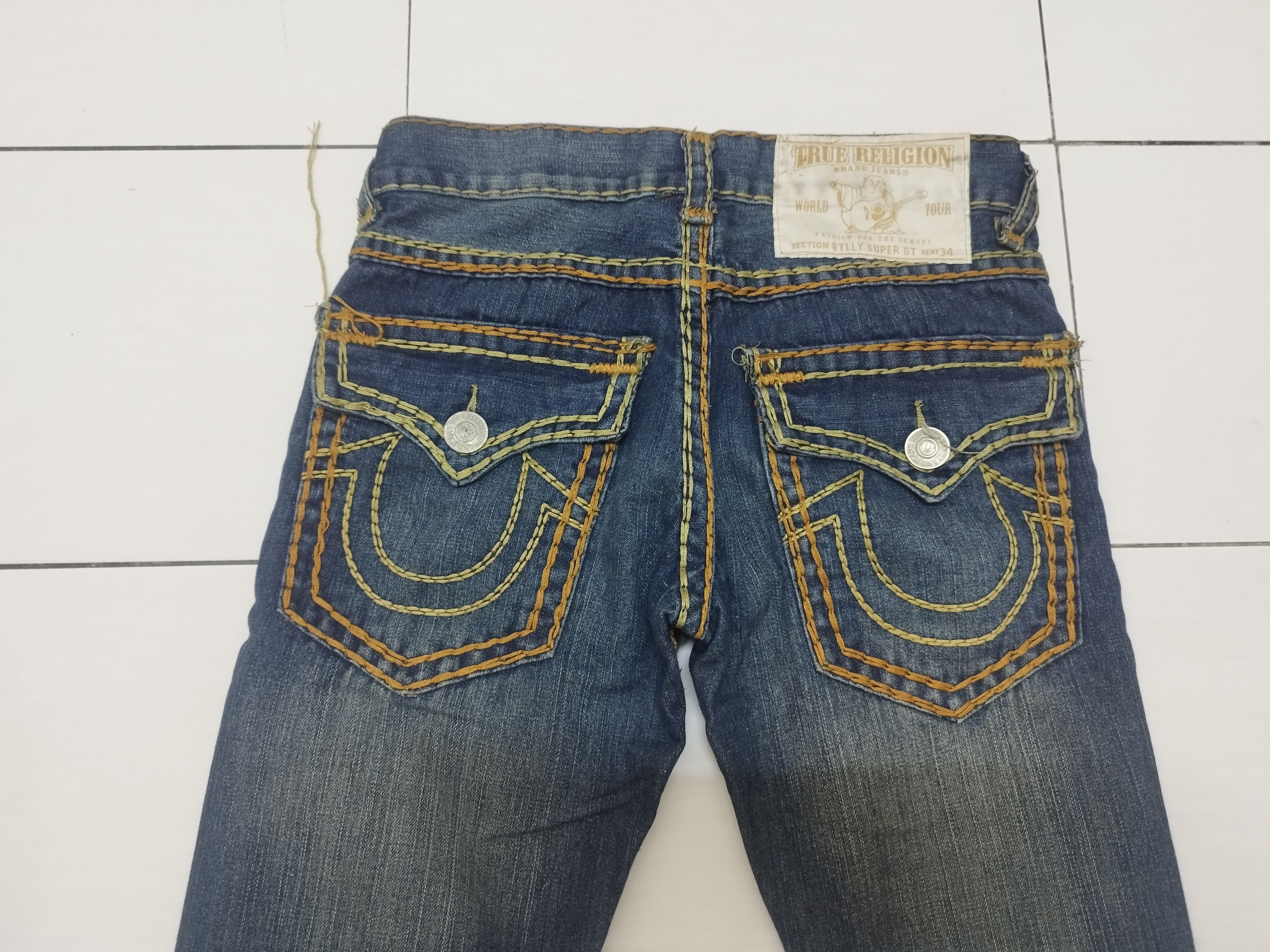 True Religion TRUE RELIGION SECTION BTLLY SUPER OT Size US 32 / EU 48 - 9 Thumbnail