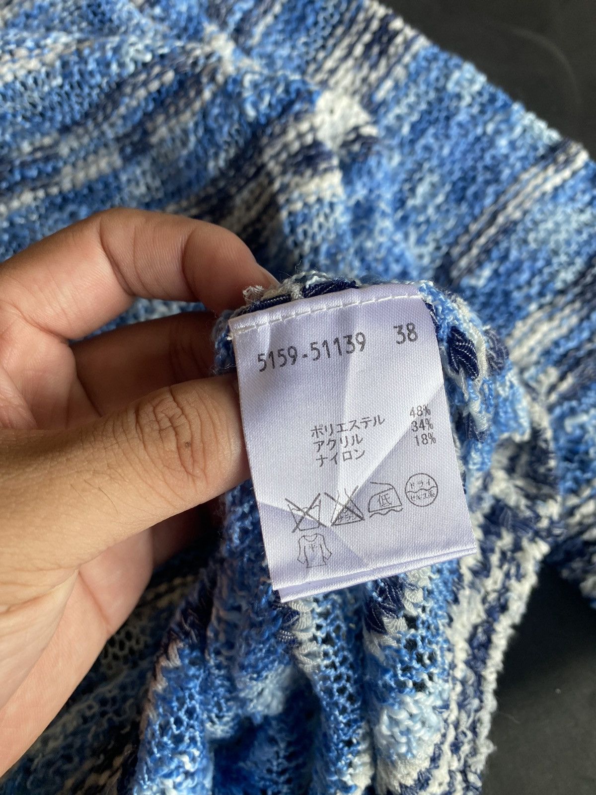 Japanese Nuevis Knitted Meshtop Avantgarde Ifsixwasnine