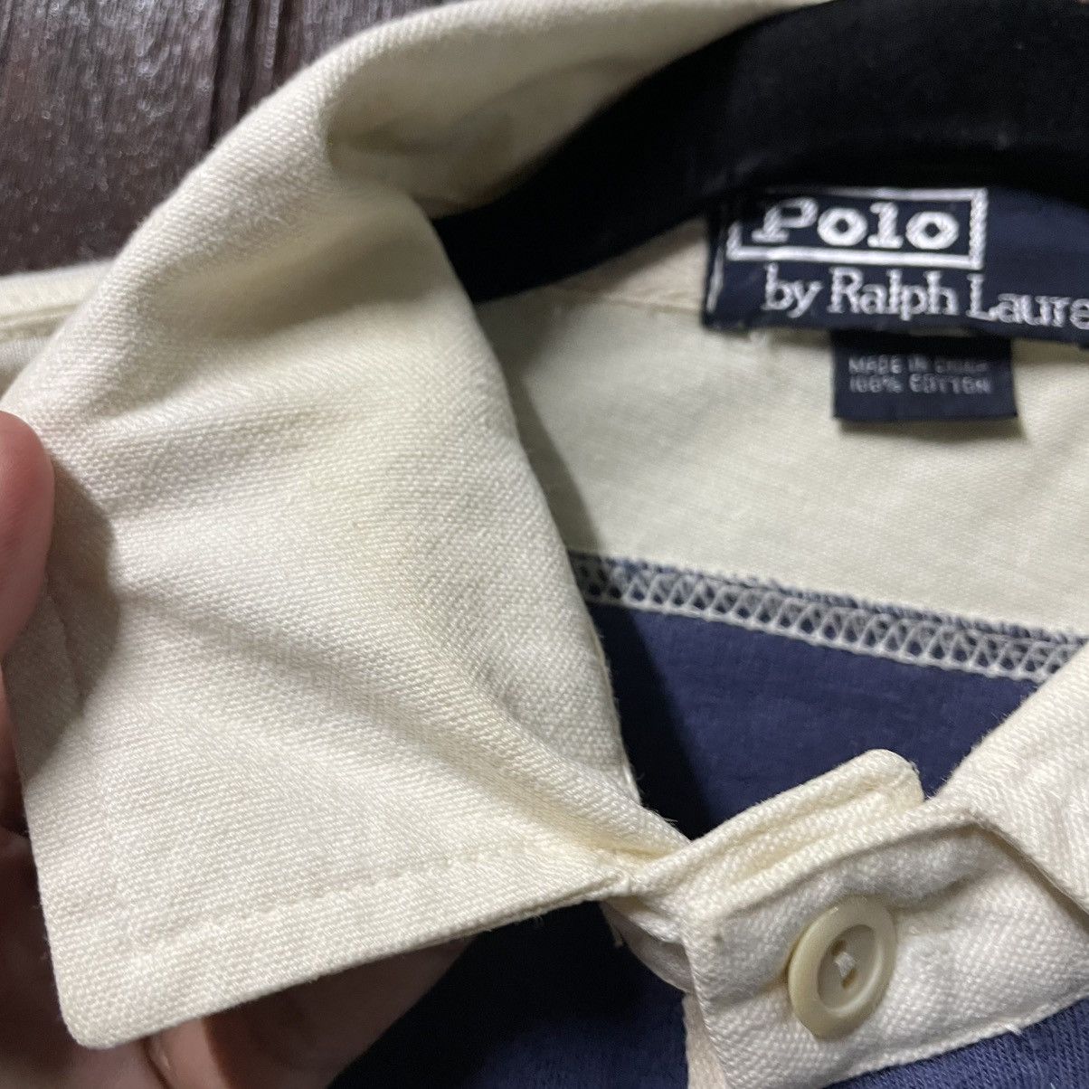 Polo Ralph Lauren 🔥Polo Ralph Lauren Small Pony Logo Striped Rugby Shirts Size US M / EU 48-50 / 2 - 8 Thumbnail
