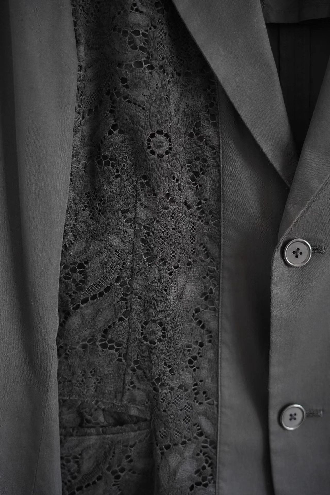 Yohji Yamamoto Yohji Yamamoto 09ss Front Lace Cutout Blazer K4 Size US S / EU 44-46 / 1 - 4 Thumbnail