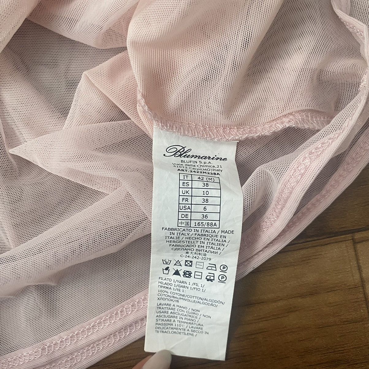 Blumarine Y2K Blumarine logo tanktop Size XS / US 0-2 / IT 36-38 - 6 Thumbnail