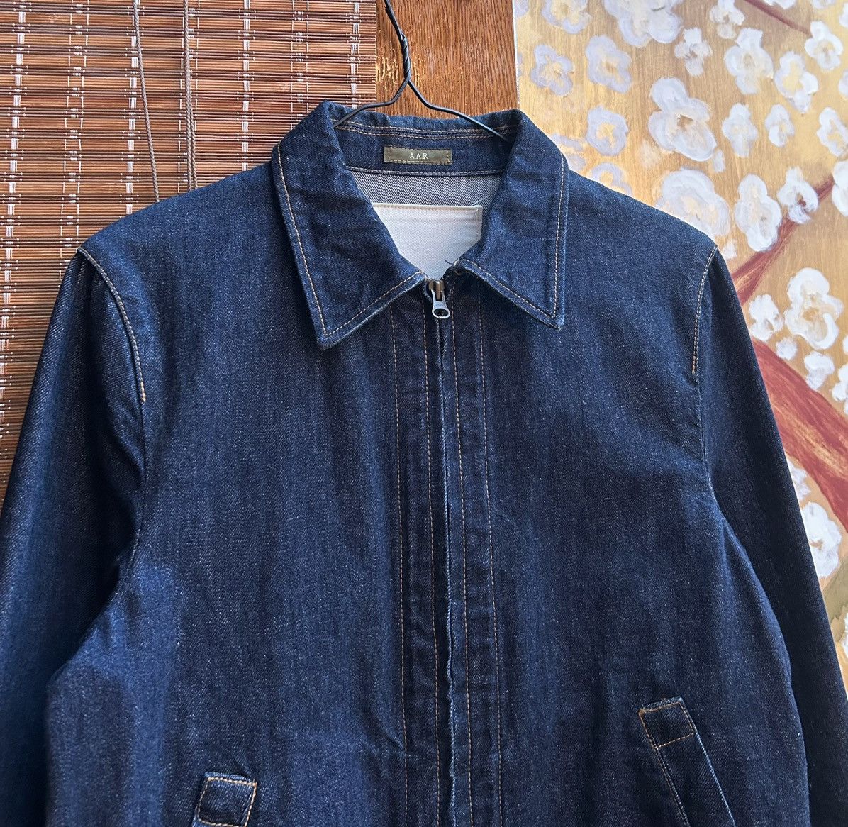 Japanese Brand Against All Risks A.A.R by Yohji Yamamoto Zip Denim Jacket Size US L / EU 52-54 / 3 - 3 Thumbnail