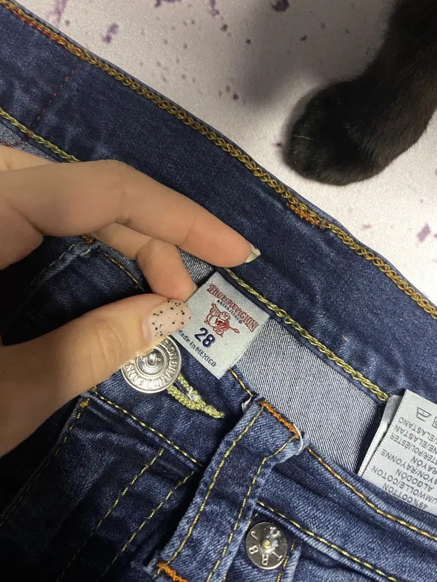 True Religion Women's skinny true religion jeans made in USA size 28 Size 28" / US 6 / IT 42 - 3 Thumbnail