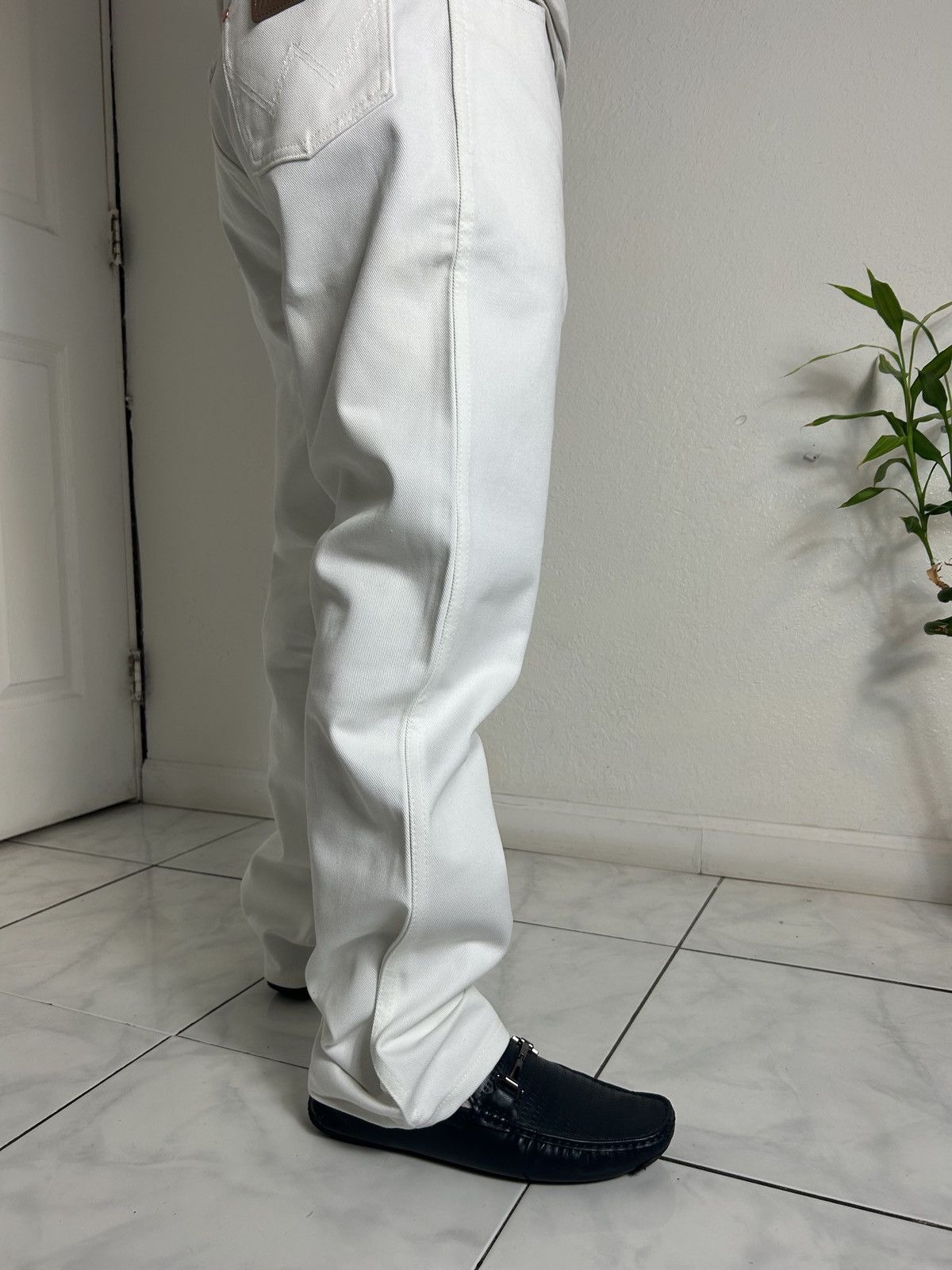 Wrangler White Wrangler Cowboy Cut Original Fit Jeans Size US 36 / EU 52 - 1 Thumbnail