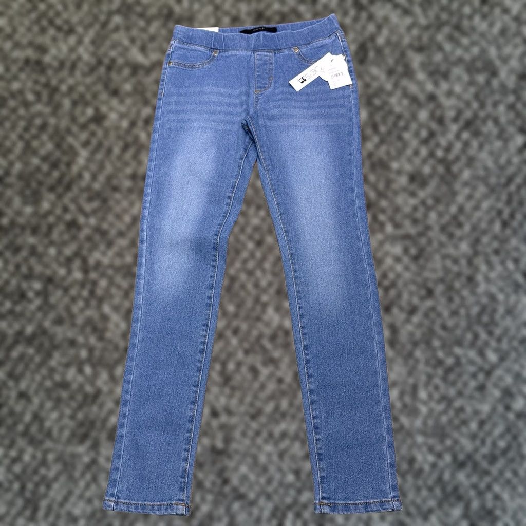 Vintage Joe's Jeans Jegging Womens 12 Low Rise Stretch Slim Jeans Blue 25 In Inseam Logo Size 34" / US 12 / IT 48 - 1 Thumbnail