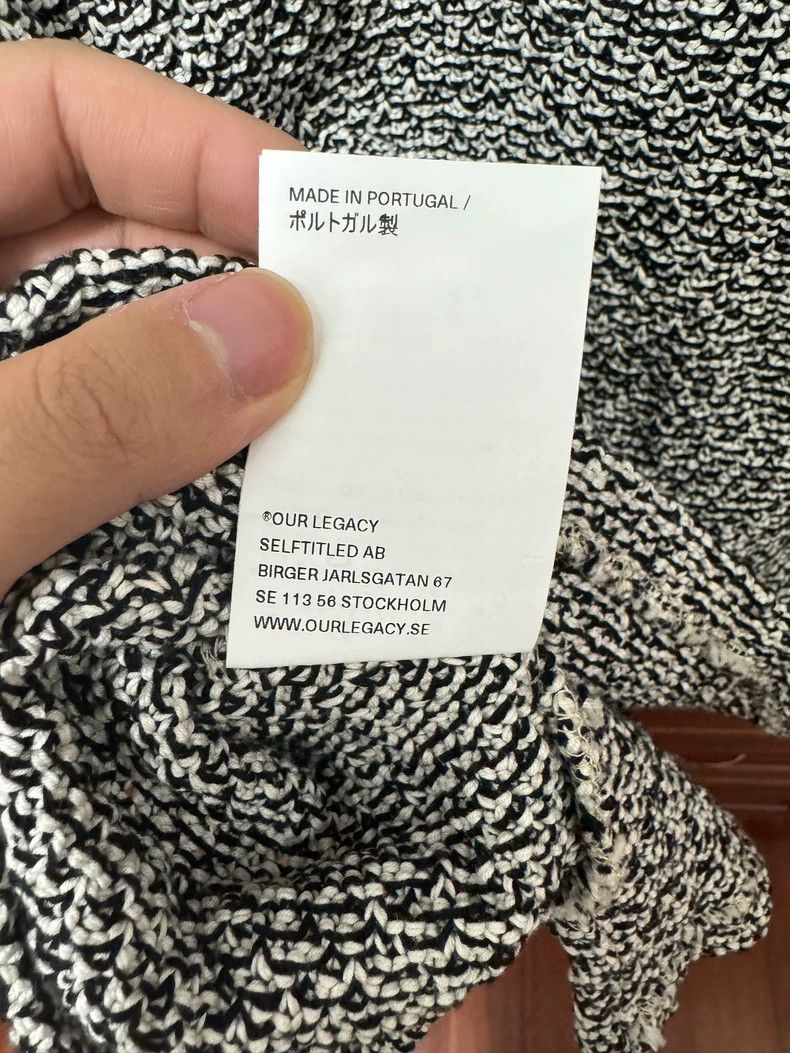 Our Legacy Our Legacy Snowflake knit sweater Size US L / EU 52-54 / 3 - 9 Thumbnail