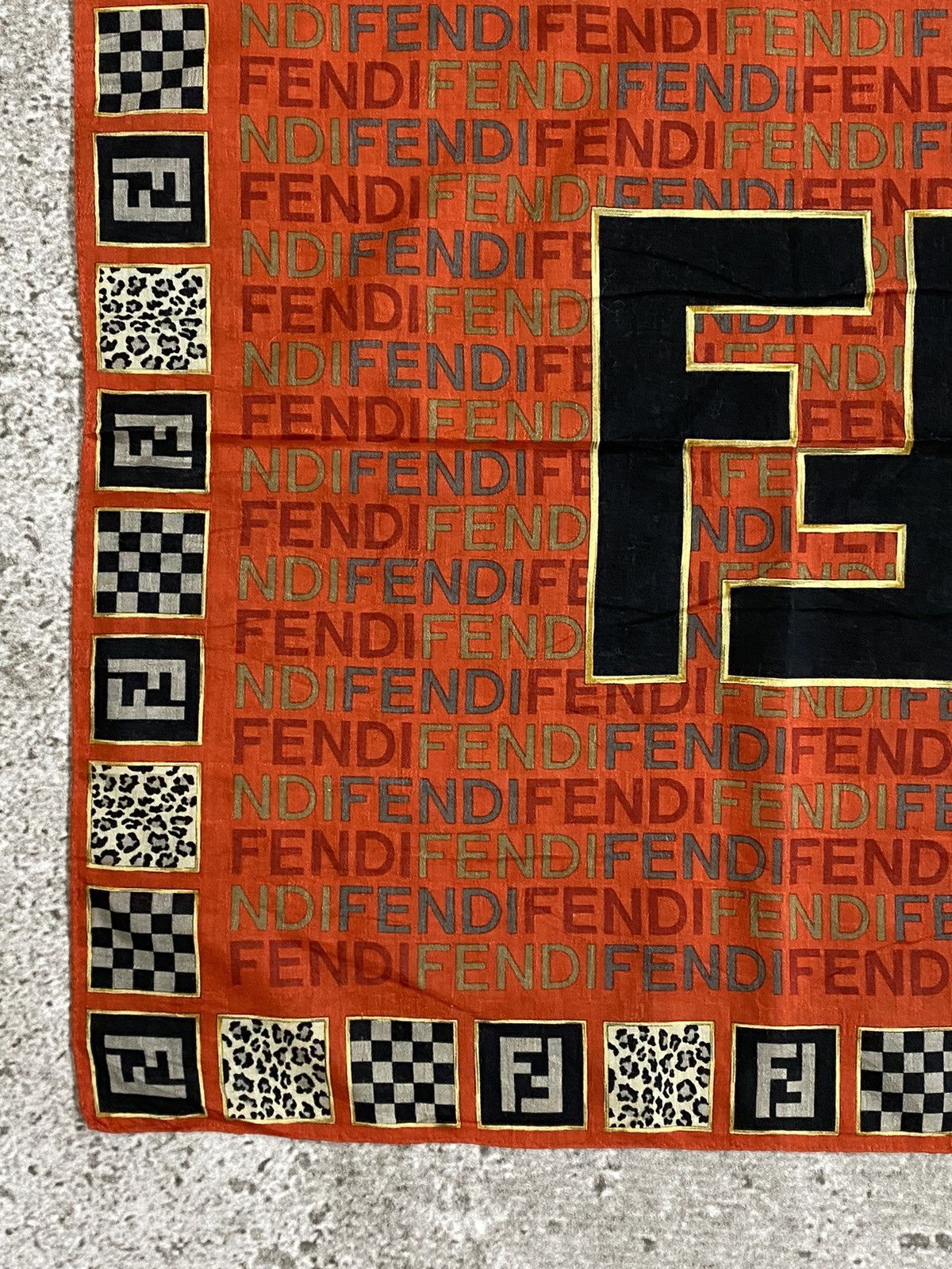 Fendi Fendi Handkerchief / Bandana / Neckerchief Size ONE SIZE - 5 Thumbnail