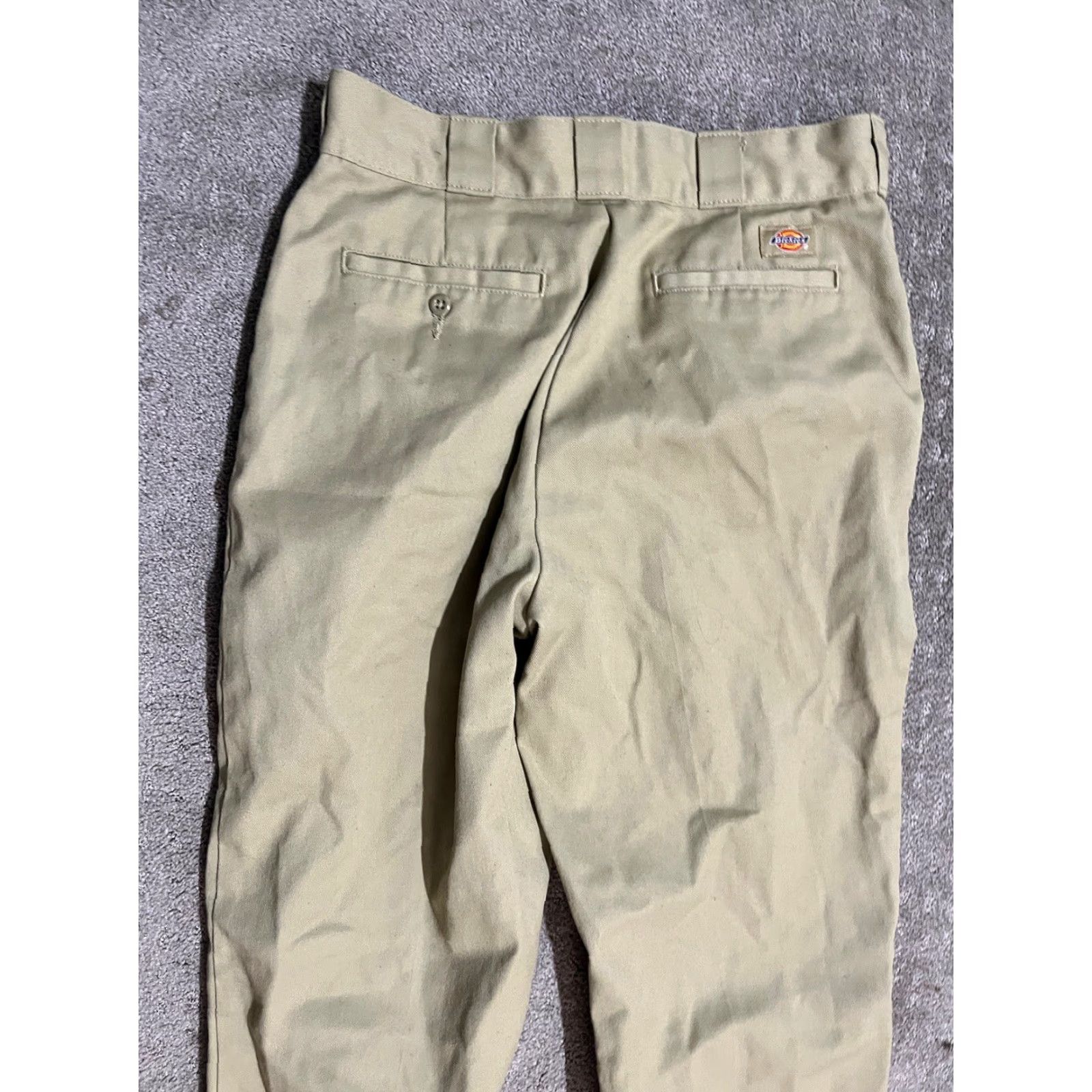Dickies Dickies Unisex Adults Pants Workwear 28x26 Beige Khaki 28 Inseam Chino Casual Regular Vintage: No (but avoid adding "Vintage" since Not Vintage) Size US 28 / EU 44 - 2 Thumbnail