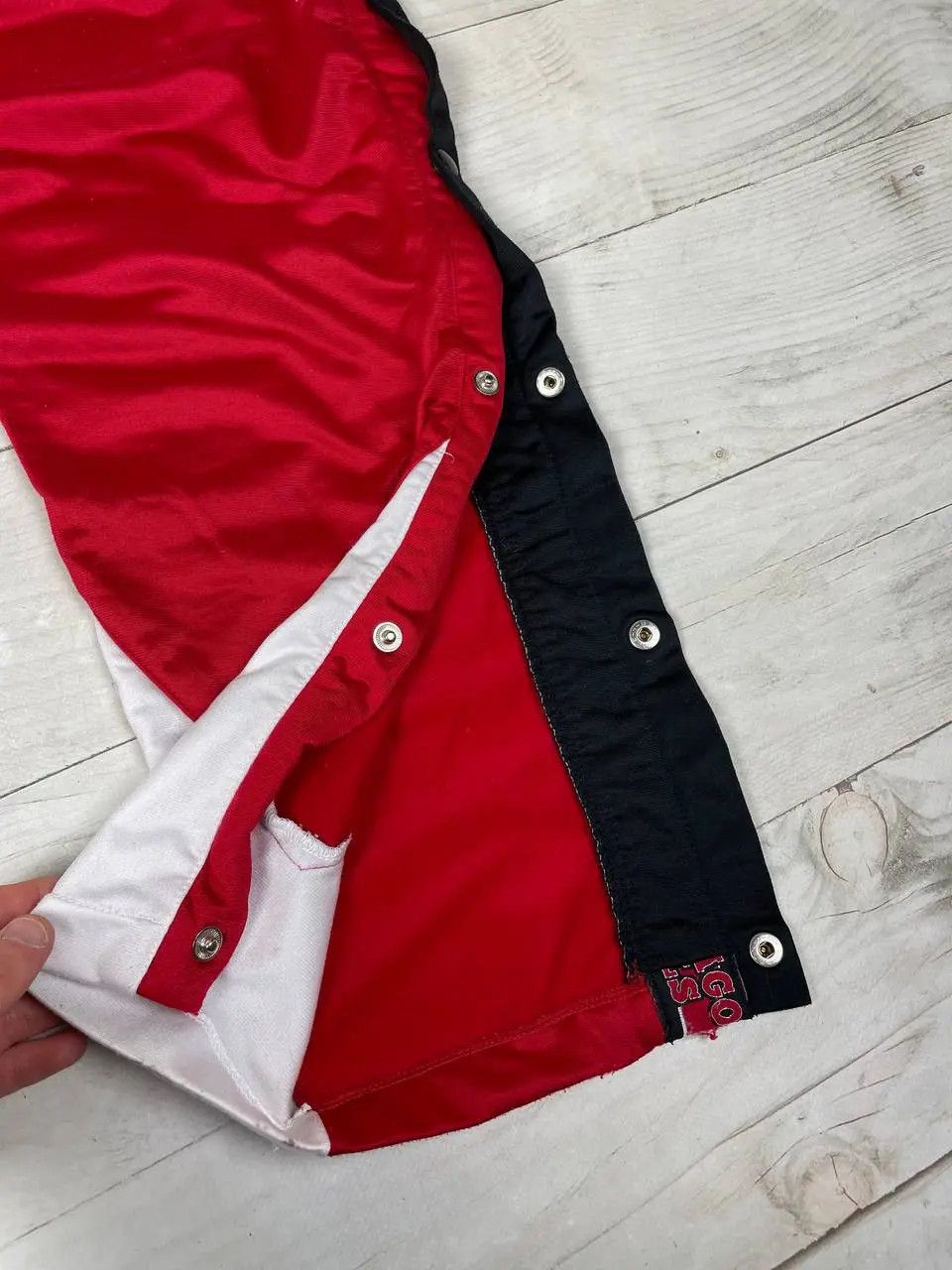 Champion Vintage Champion Chicago Bulls Basketball 90s Track Pants Size US 32 / EU 48 - 15 Thumbnail