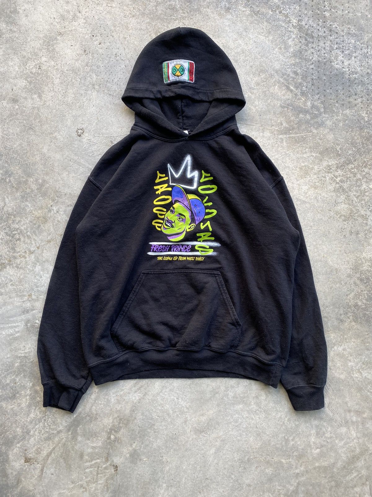 Cross Colours 1990s Cross Colours: Will Smith "Fresh Prince” hoodie Size US M / EU 48-50 / 2 - 2 Thumbnail