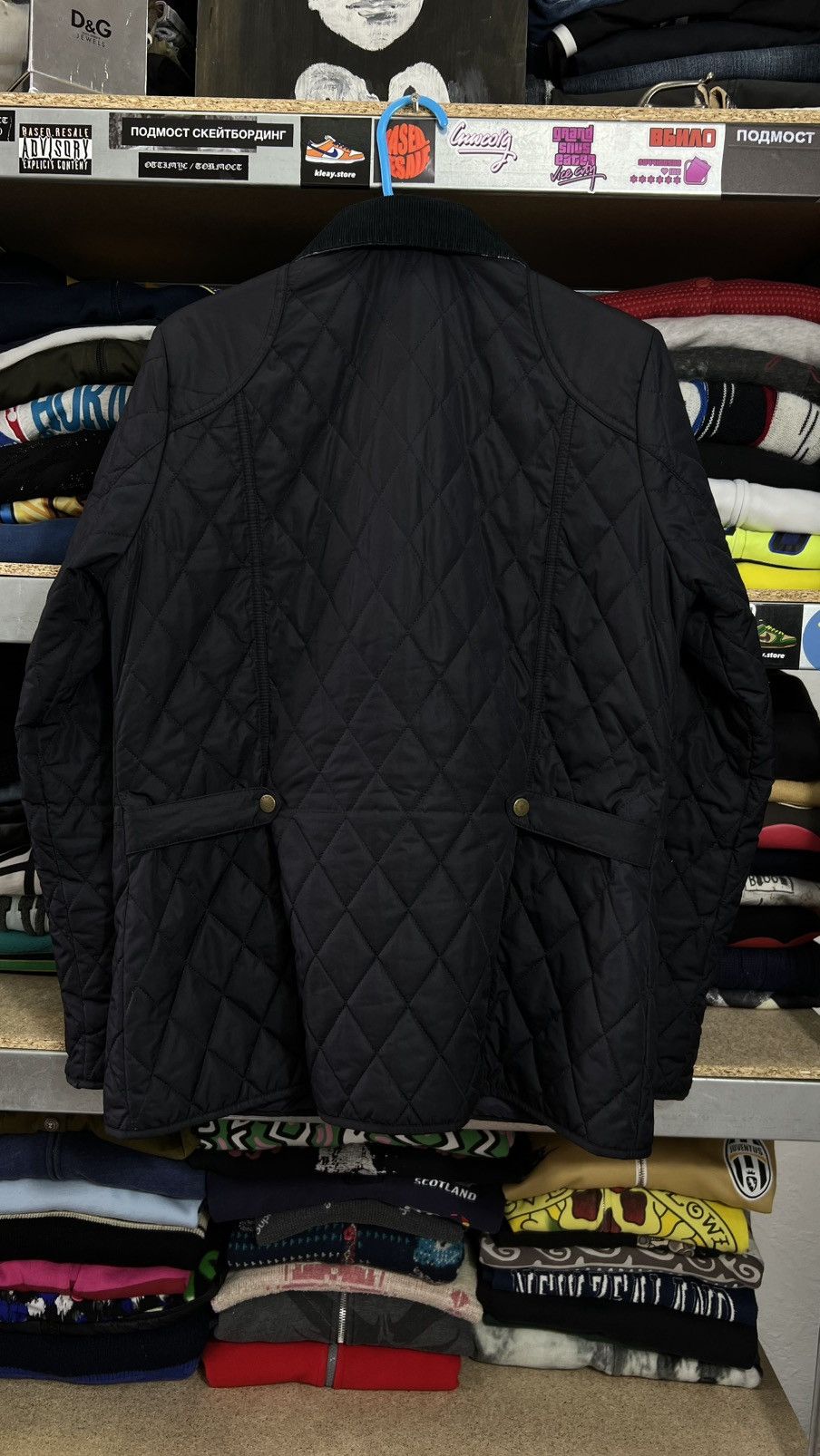 Barbour Barbour International Women’s Saddleworth Quilted Jacket Size M / US 6-8 / IT 42-44 - 7 Thumbnail