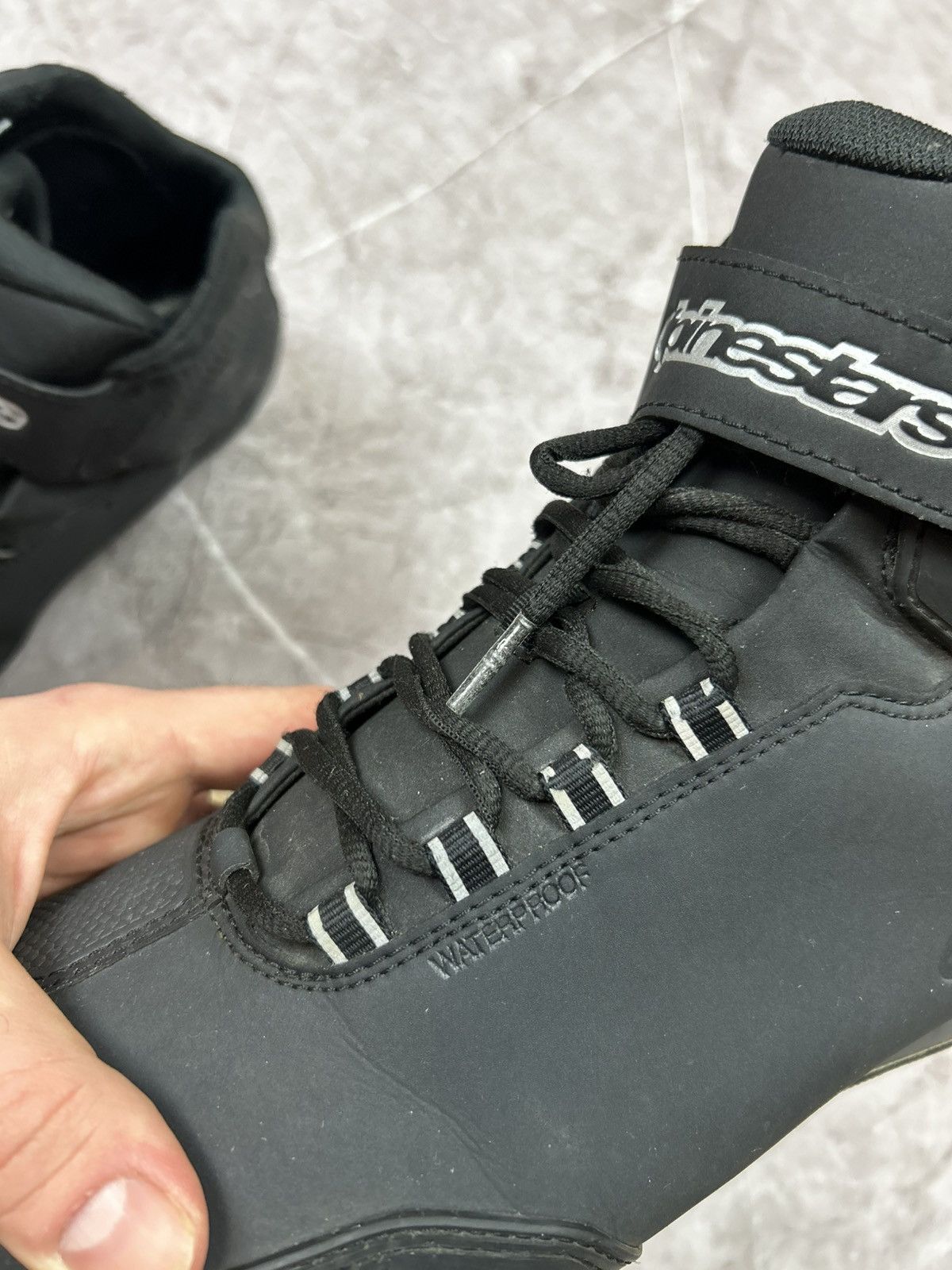 Alpinestars Alpinestar Fastback 2 Men's Motoboots Black Motorcycle Shoes Size US 11 / EU 44 - 10 Thumbnail