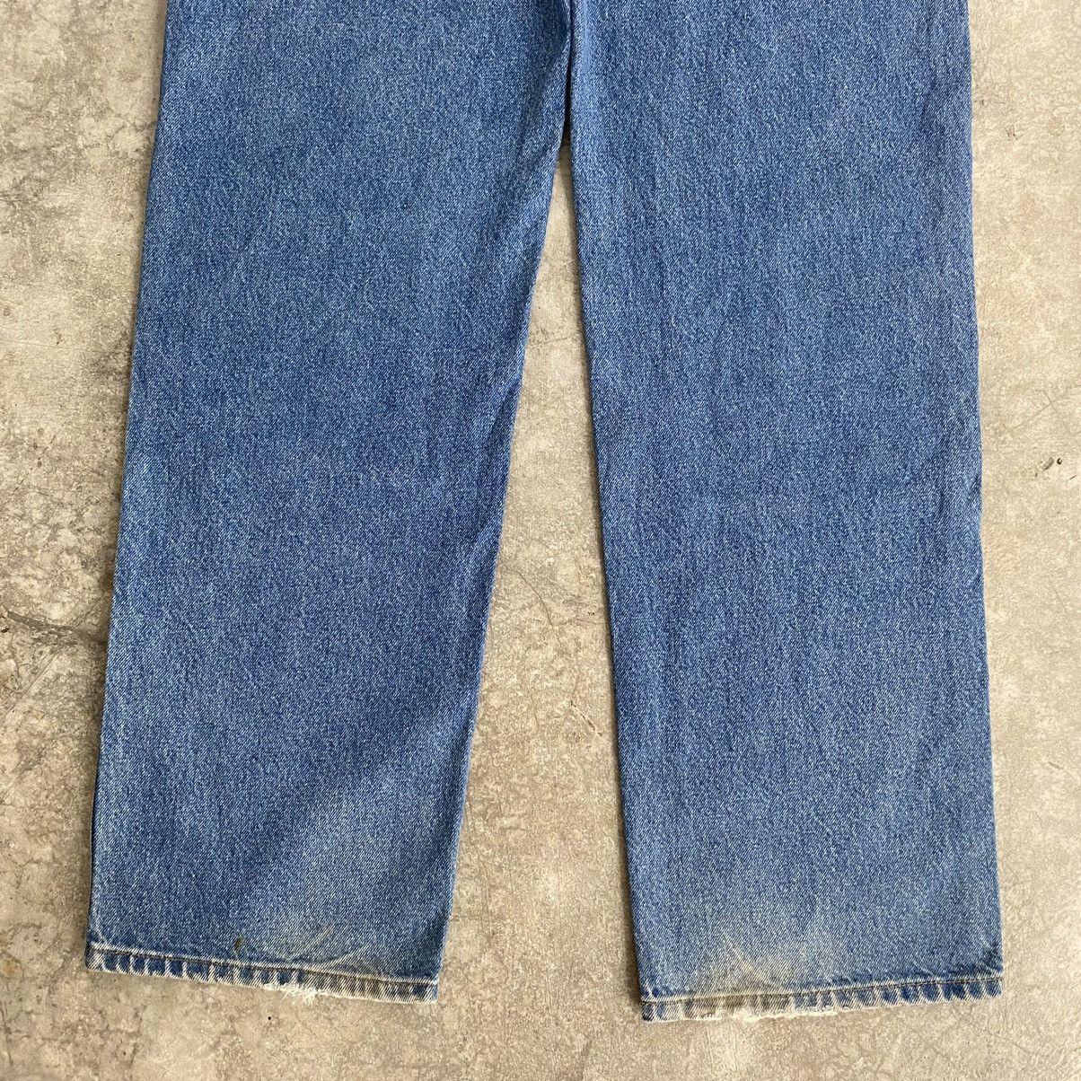 Carhartt Vintage Carhartt Double Knee Blue Carpenter Denim Jeans Size US 33 - 19 Thumbnail