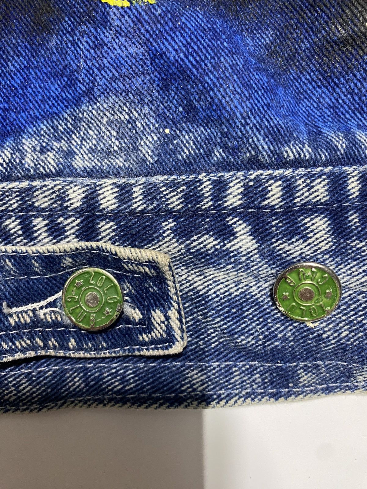 Vintage vintage Tony Alamo Hollywood denim jacket from the 1980s Size US XL / EU 56 / 4 - 5 Thumbnail