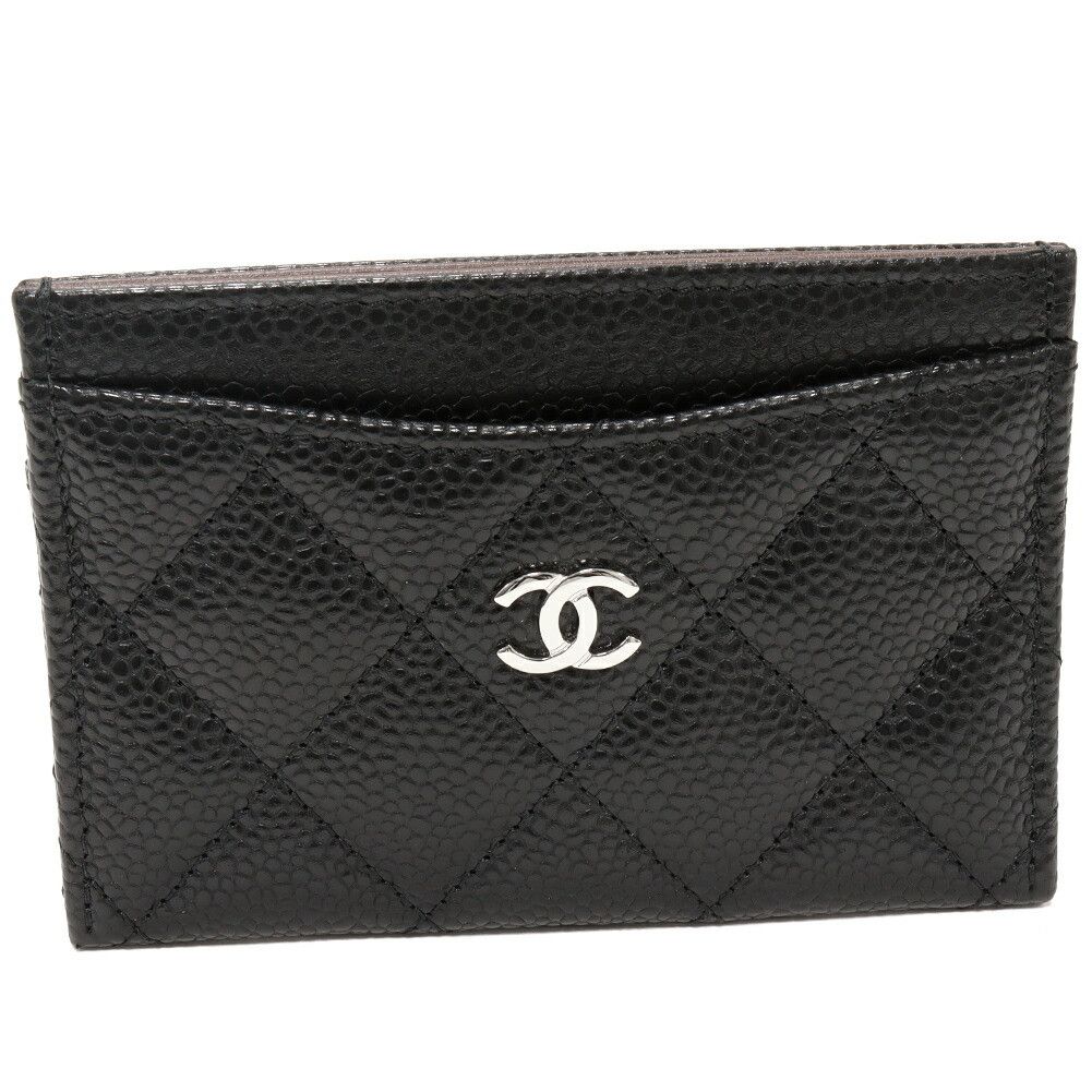 Chanel Chanel Chanel Classic Caviar Card Case Leather Card Case AP0213 DUTY FREE for USA Size ONE SIZE - 1 Thumbnail