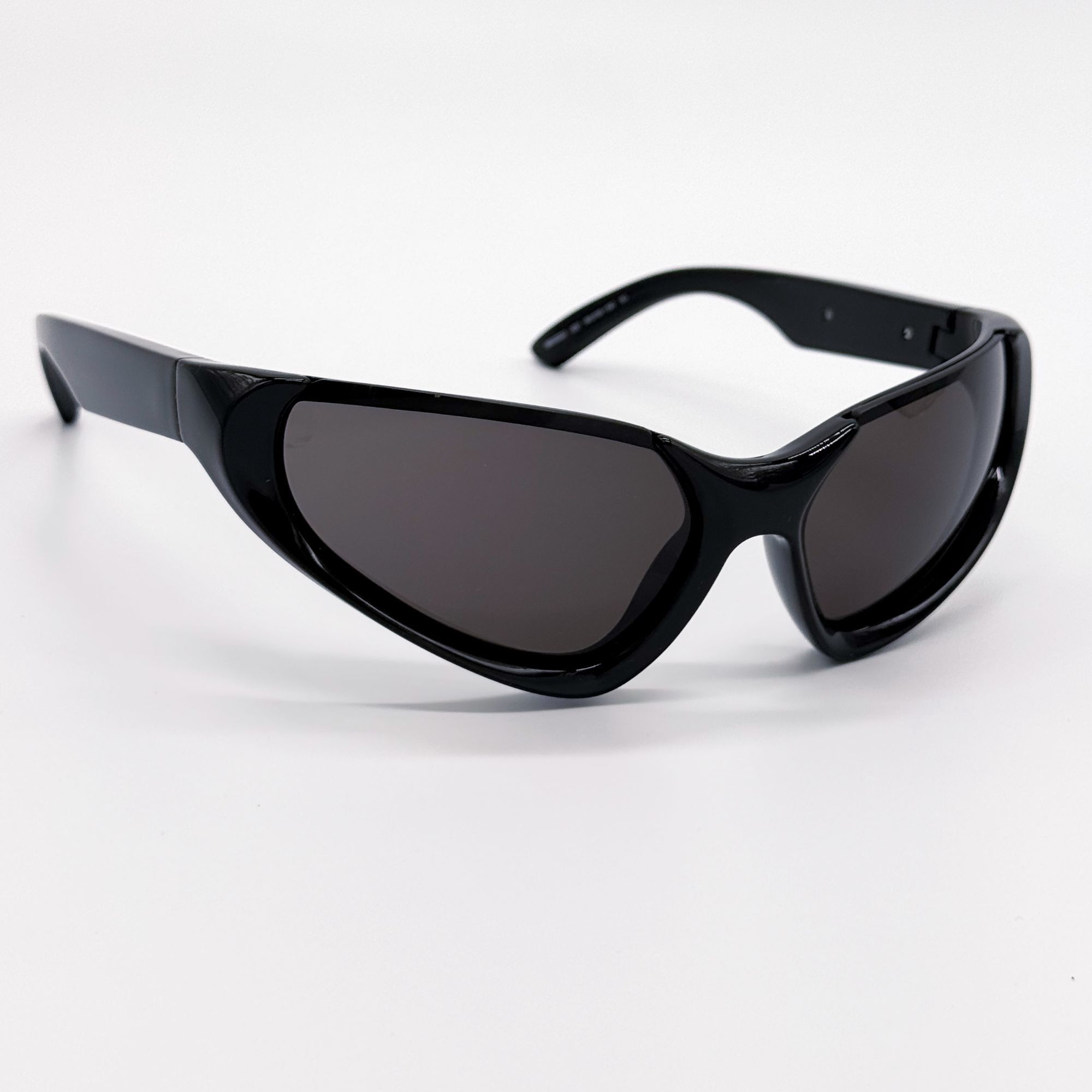 Balenciaga NEW BALENCIAGA BB0202S 001 SUNGLASSES BLACK OVERSIZED WOMEN Size ONE SIZE - 4 Thumbnail
