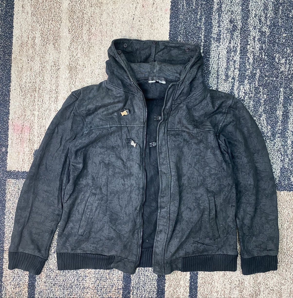 If Six Was Nine × In The Attic × Le Grande Bleu (L.G.B.) In The Attic Black Military hooded Undercover Jacket Size US M / EU 48-50 / 2 - 5 Thumbnail