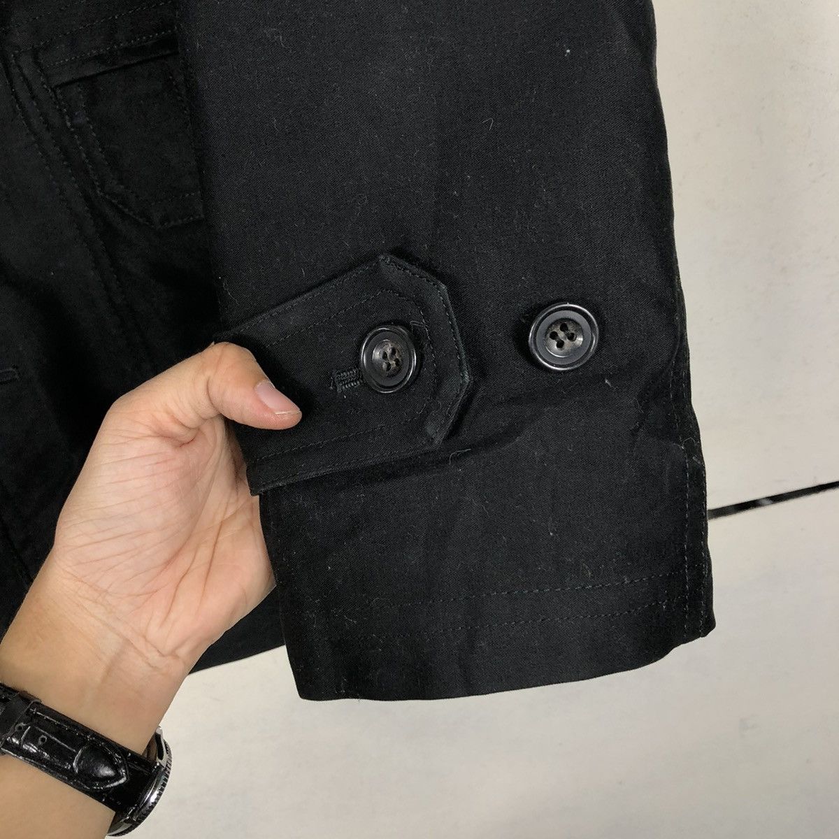 Japanese Brand 🔥VINTAGE CHORE JACKET MONSIUER NICOLE MINK FUR BLANKET Size US M / EU 48-50 / 2 - 16 Thumbnail