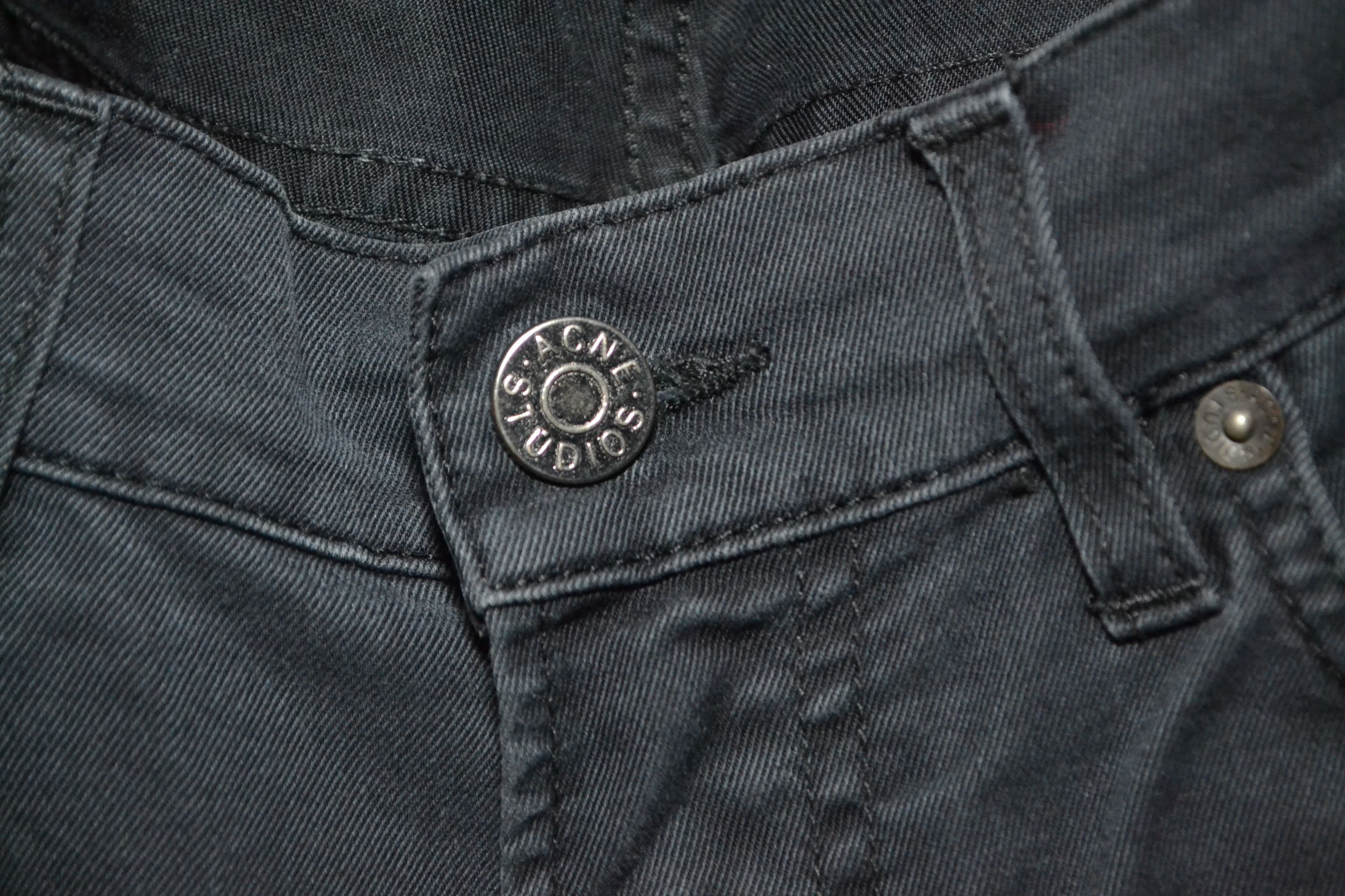 Acne Studios Acne Studios Ace Ups Black Jeans Stretch 31 34 Size US 31 - 8 Thumbnail