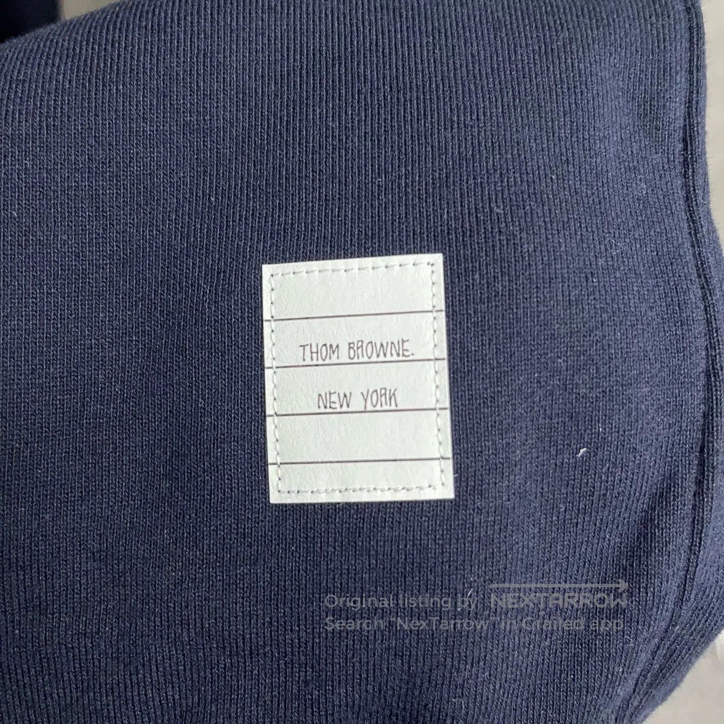 Thom Browne thom browne navy classic stripe sweatpants. Size US 40 / EU 56 - 5 Thumbnail