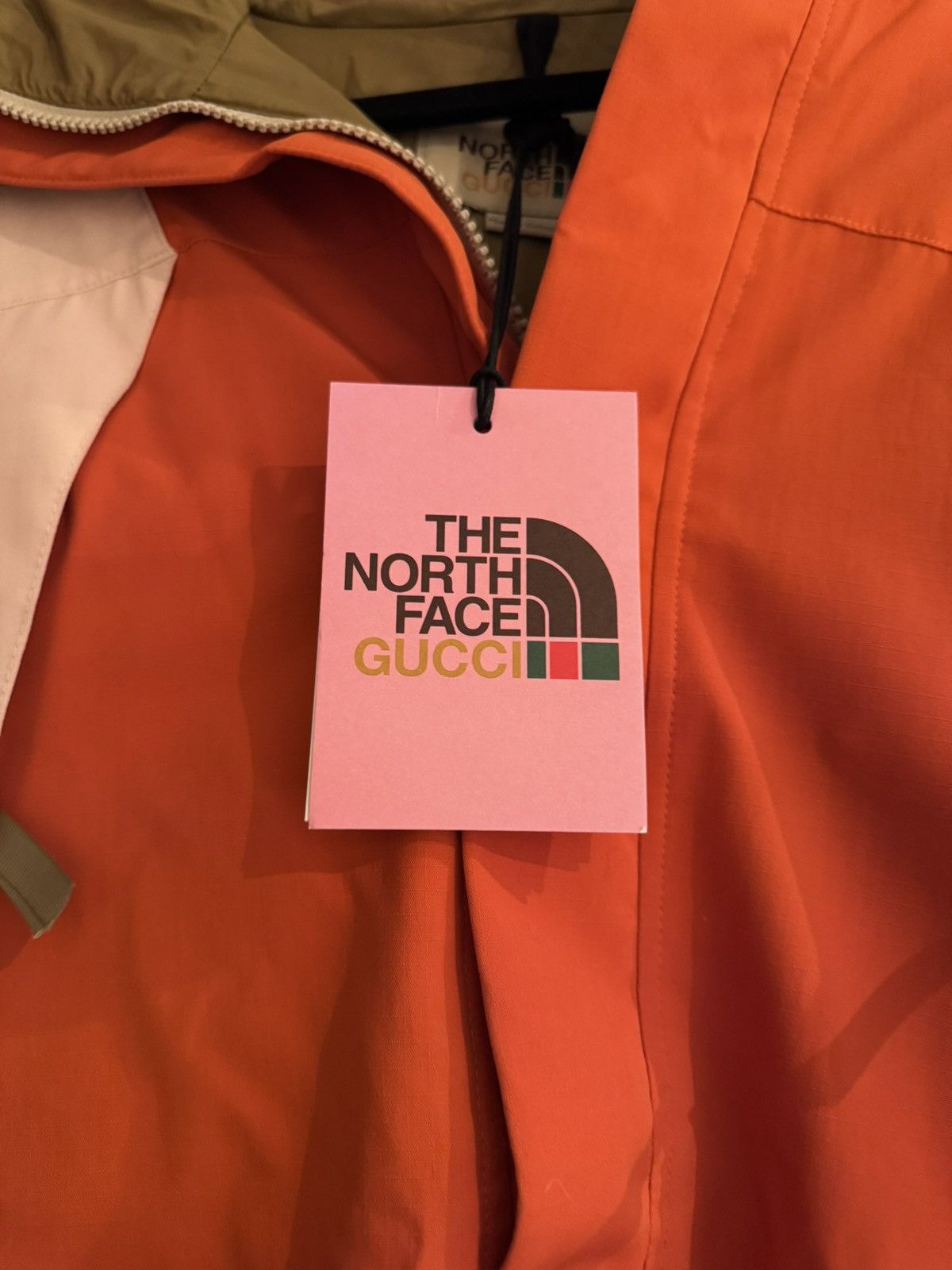 Gucci × The North Face Gucci x North Face Orange Hooded Mountain Jacket Size US M / EU 48-50 / 2 - 3 Thumbnail