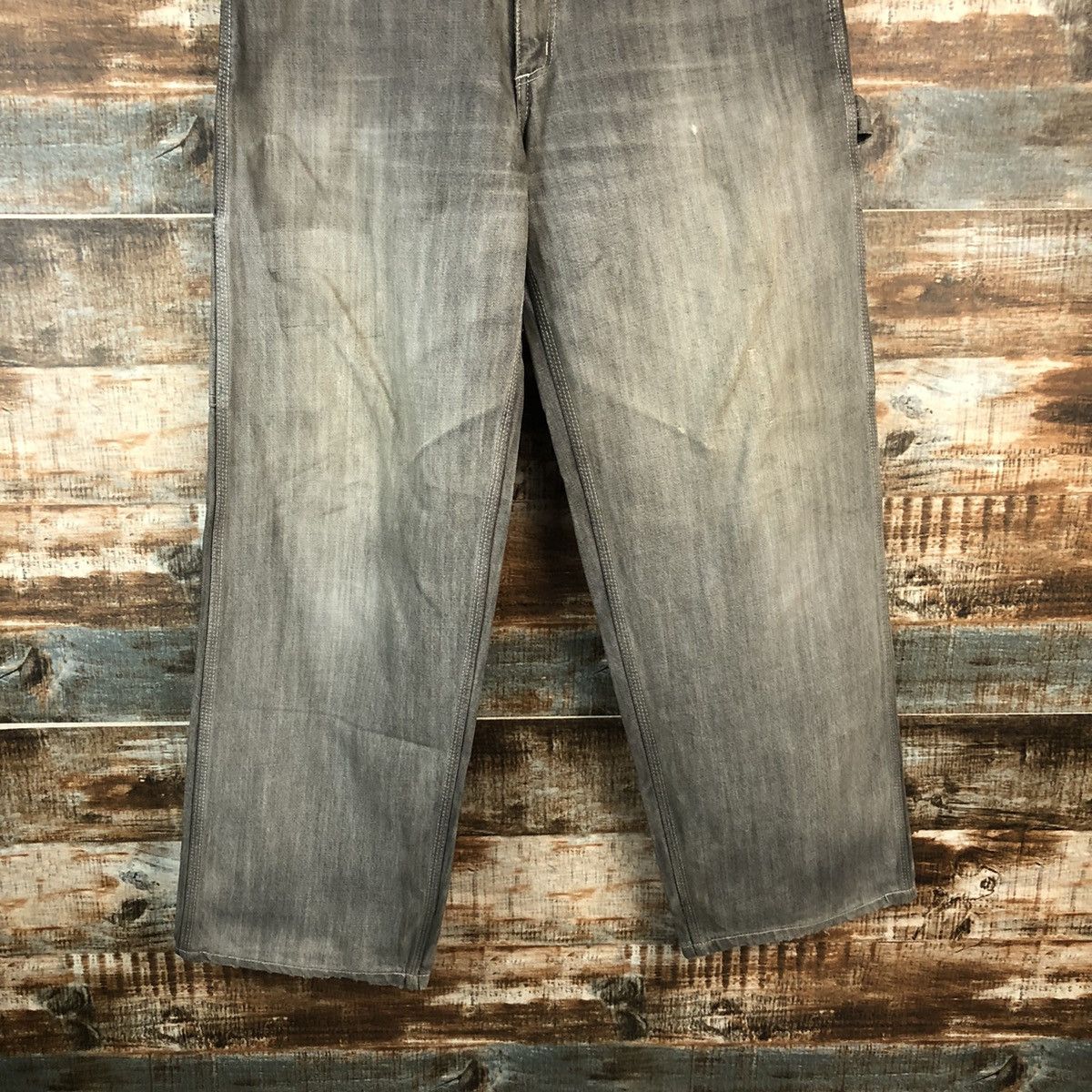 Carhartt DL Carhatt Grey worker cargo painter Pants #C151 Size US 30 / EU 46 - 4 Thumbnail