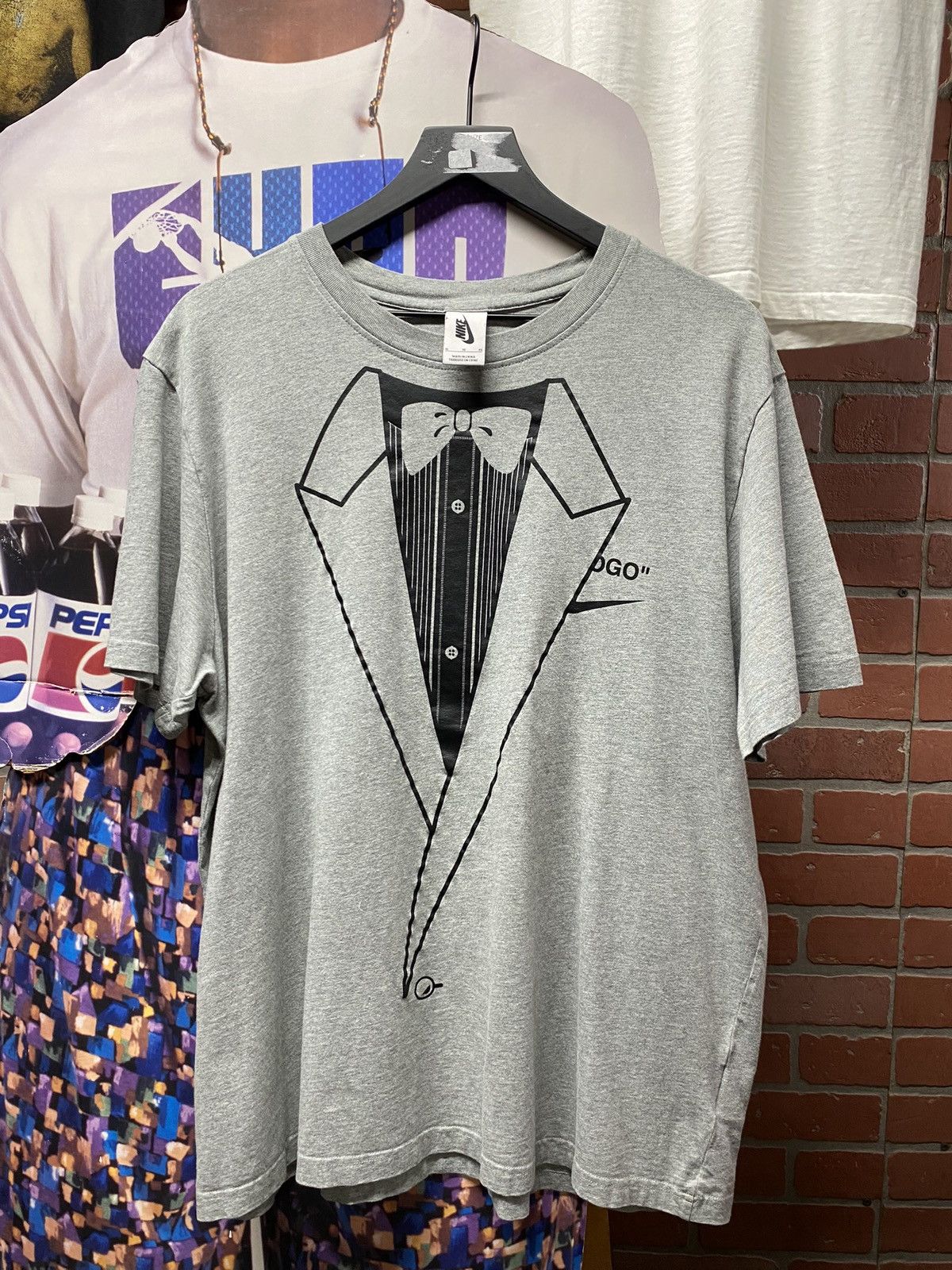 Off-White Off-White Nike Virgil Abloh Men’s Tee Shirt Large Size US L / EU 52-54 / 3 - 4 Thumbnail
