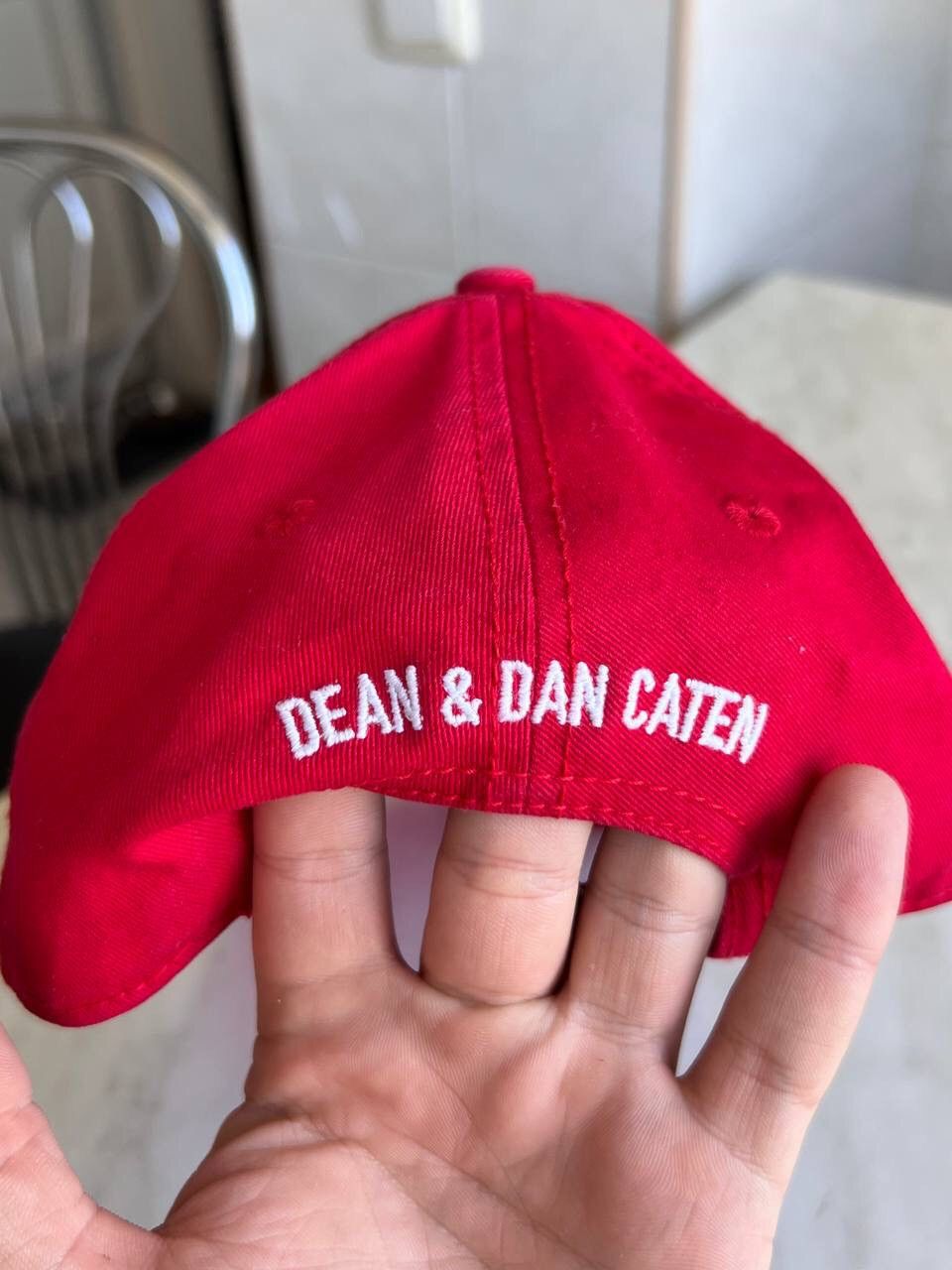 Dsquared2 Vintage Dsquared2 ICON 2000s hat cap red white 3D logo Y2K Size ONE SIZE - 6 Thumbnail