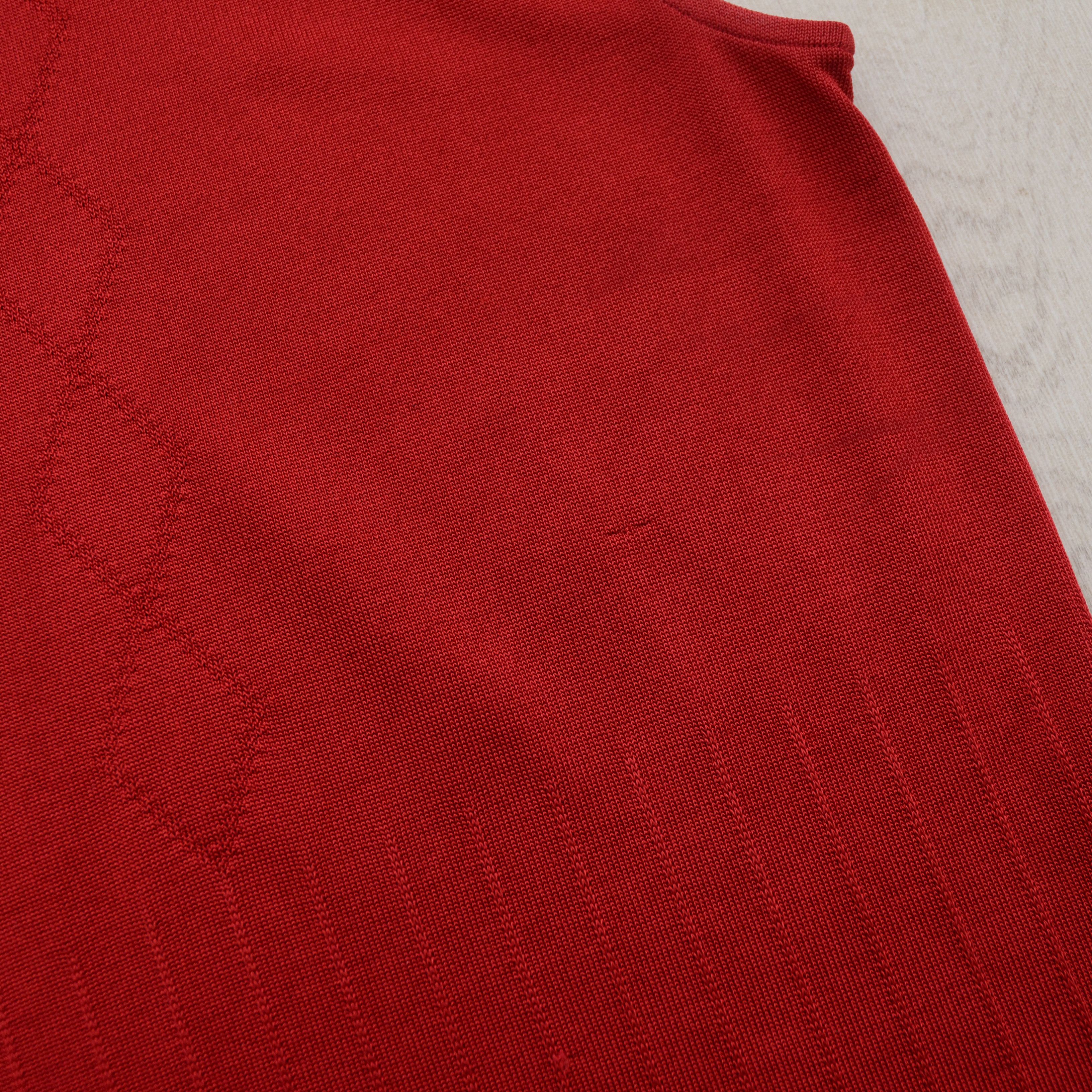 Wolford Wolford Viscose Deluxe Red Mock Neck Sleeveless Top Stretch Size S / US 4 / IT 40 - 4 Thumbnail