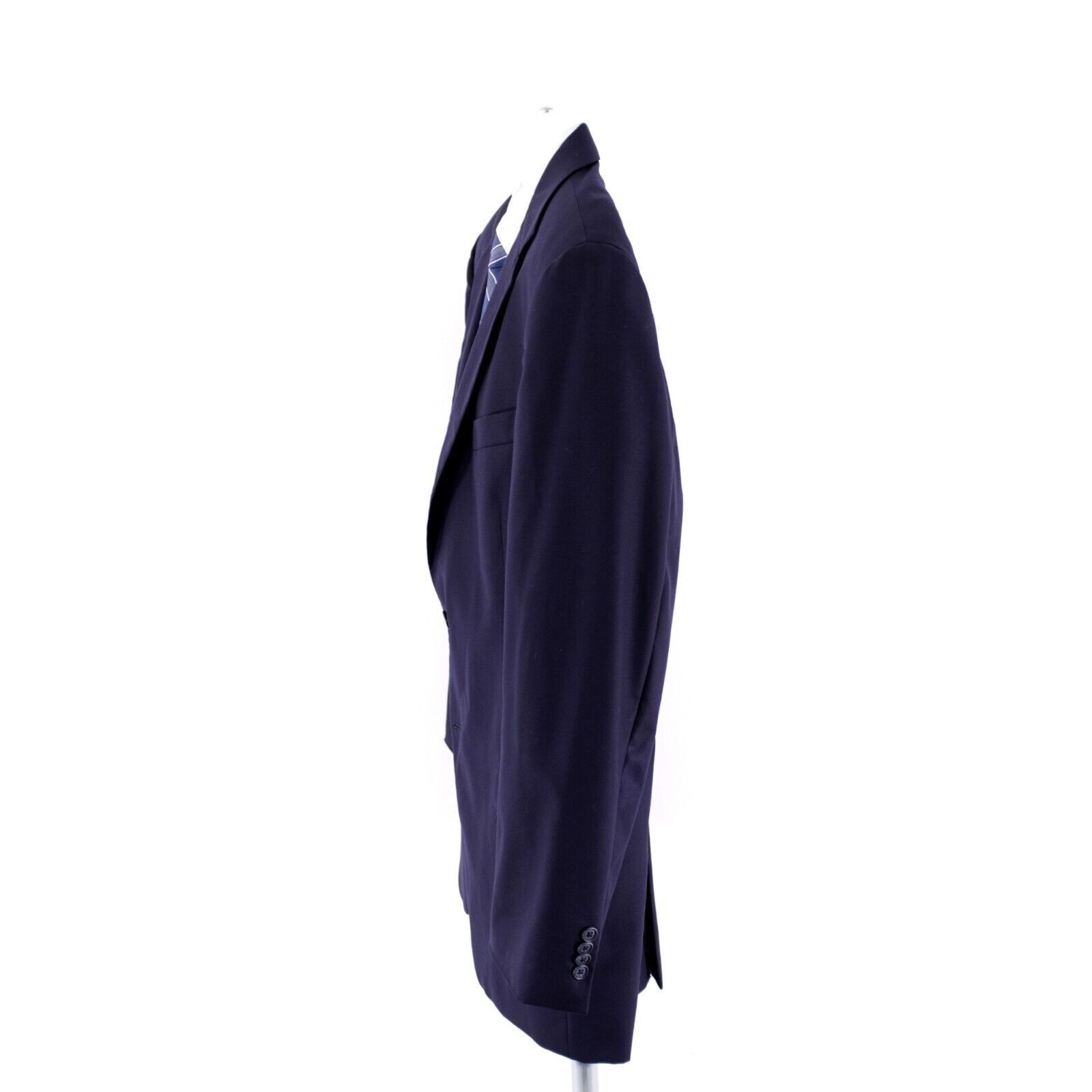 Joseph Abboud Joseph Abboud Blue Wool 2 Button Blazer 42L Or Slim 44L Size 42L - 6 Thumbnail