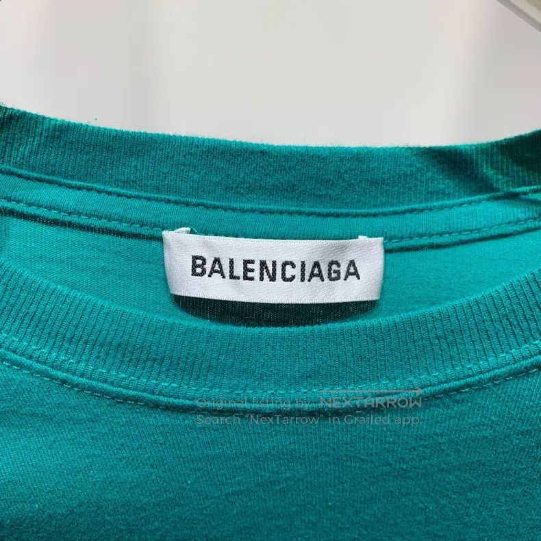 Balenciaga Balenciaga Logo Letter Print Short Sleeve T-Shirt Size US S / EU 44-46 / 1 - 2 Thumbnail