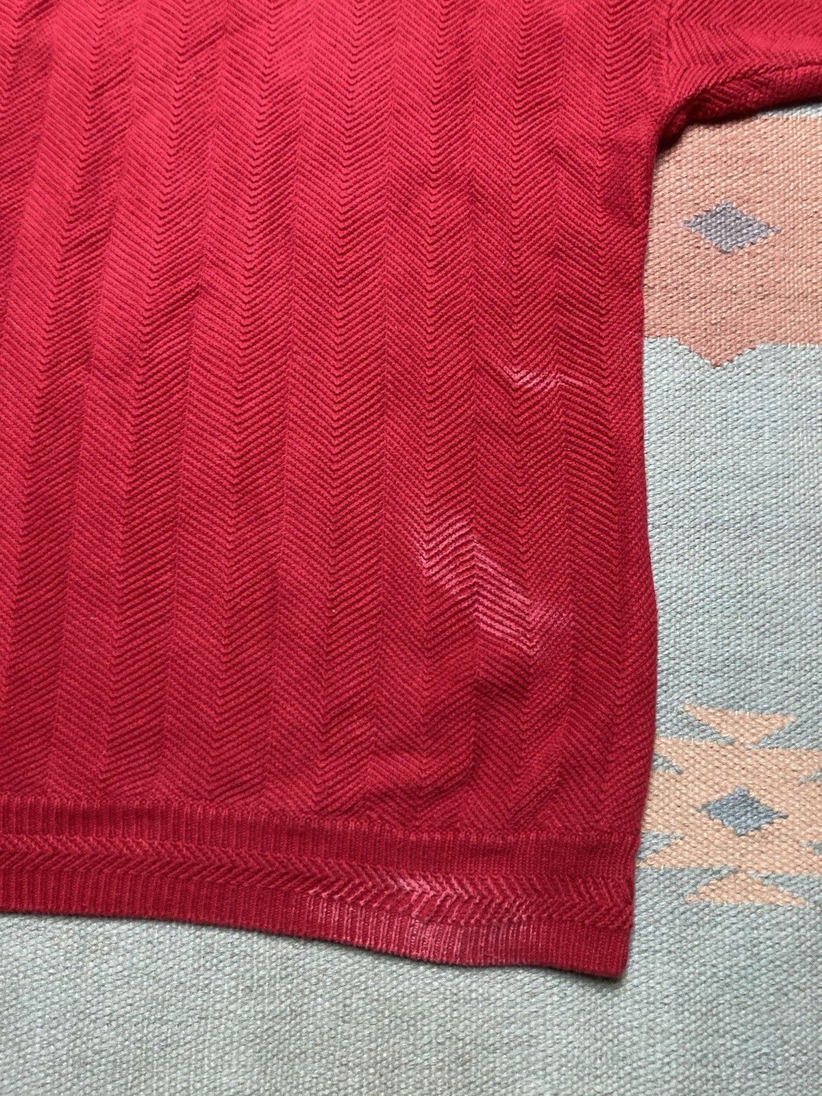 Vintage chaps Ralph Lauren knit sweater hand framed herringbone M Size US M / EU 48-50 / 2 - 6 Thumbnail